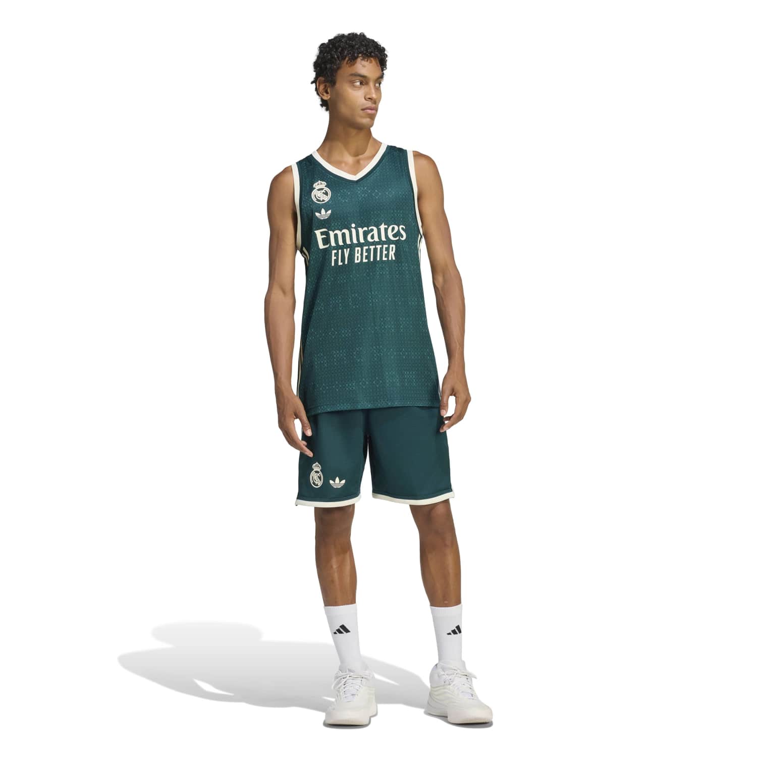 Herren Auswärts Basketballshorts 26/27 Grün