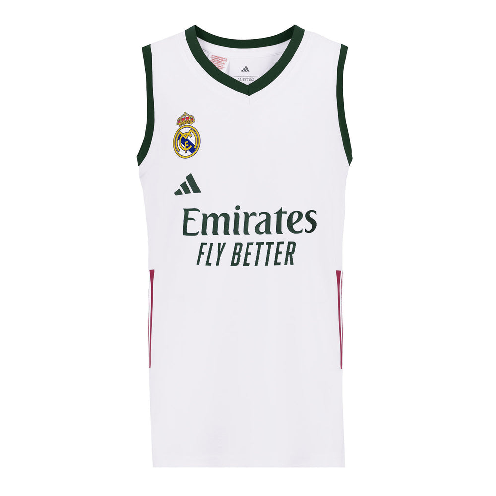 Maglia Bambini Basket Casa 26/27 Bianca