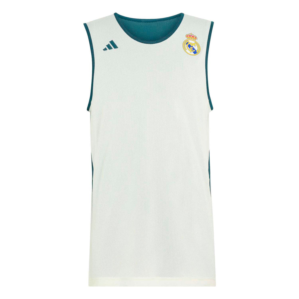 Camiseta Reversible Entrenamiento Baloncesto Hombre 26/27 Verde