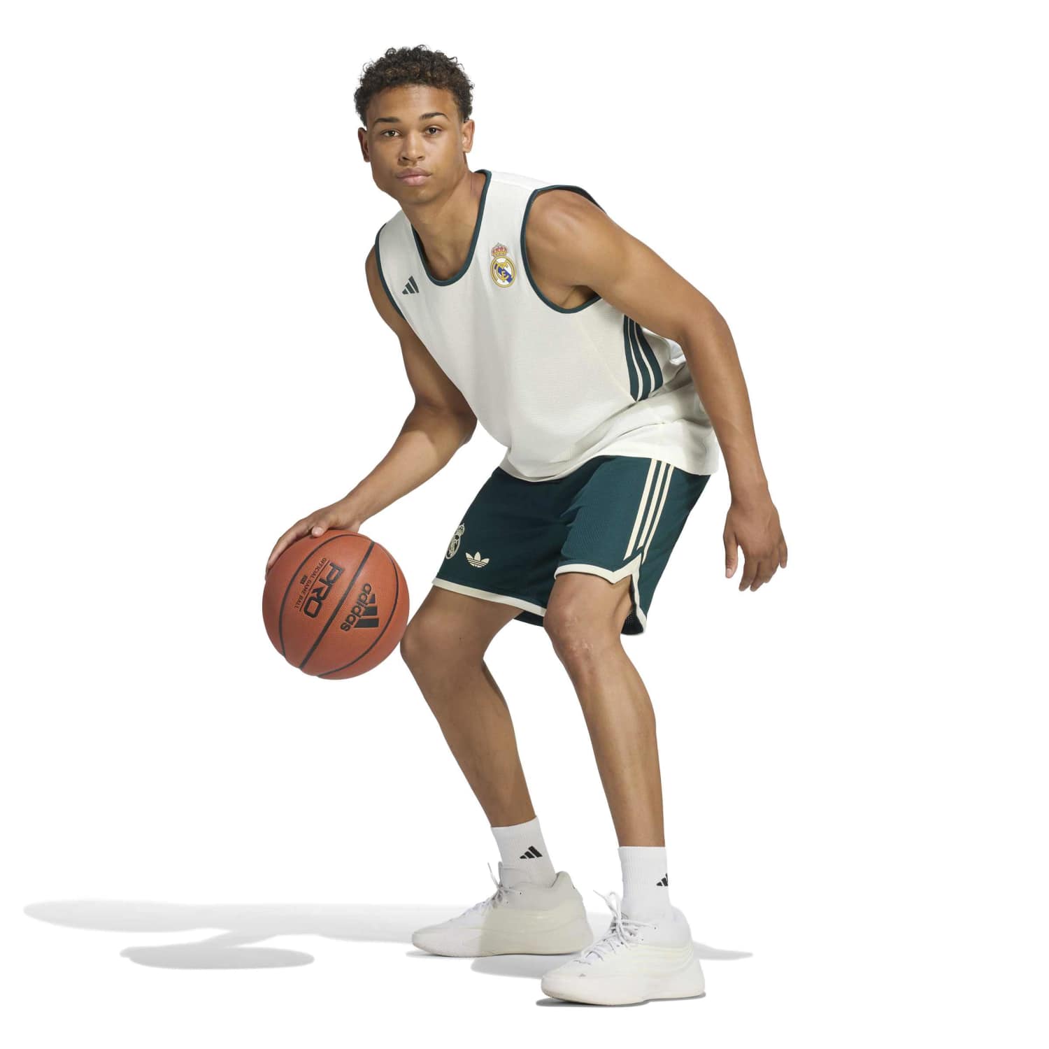 Mens Reversible Basketball Training Jersey 26/27 Green