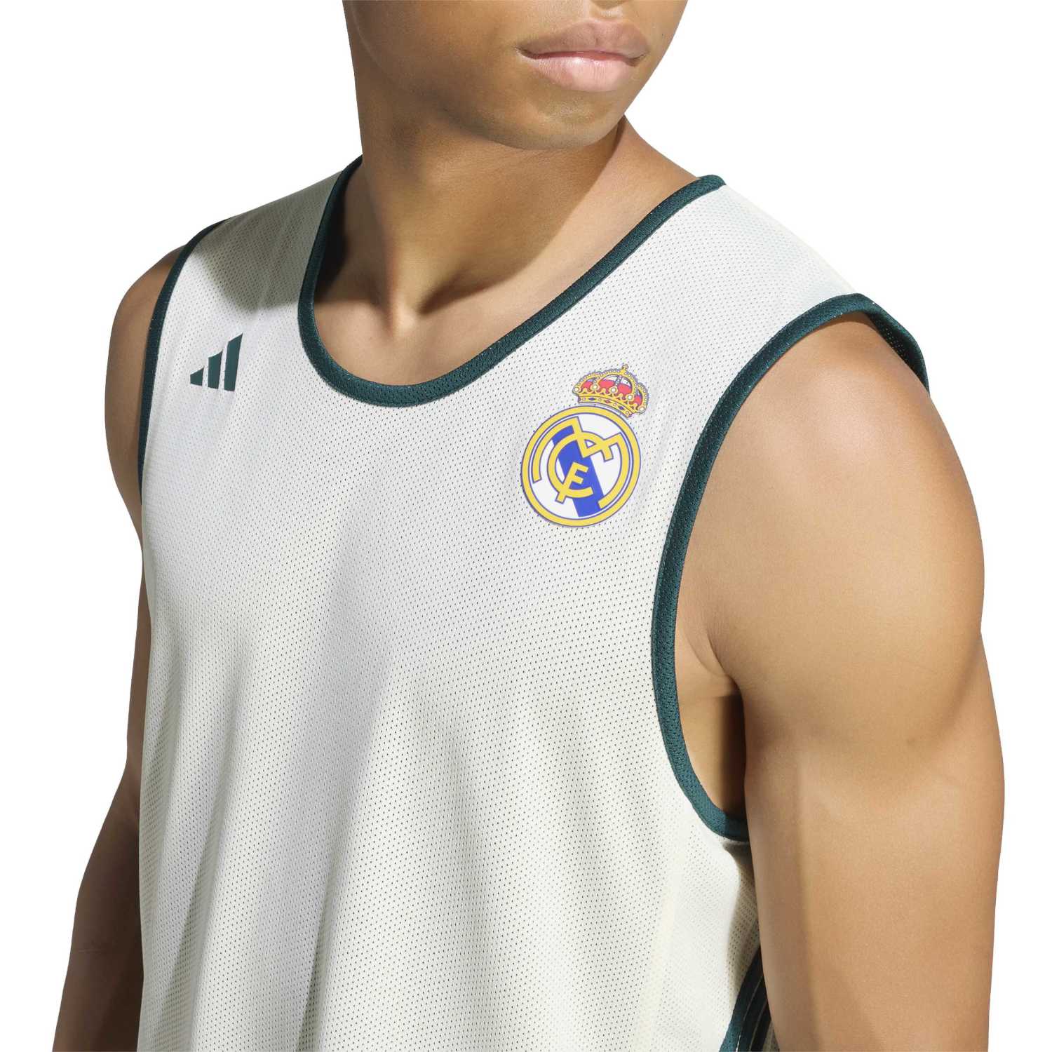 Mens Reversible Basketball Training Jersey 26/27 Green