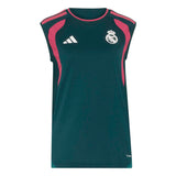 女款 adidas 无袖训练衬衫 26/27 绿色