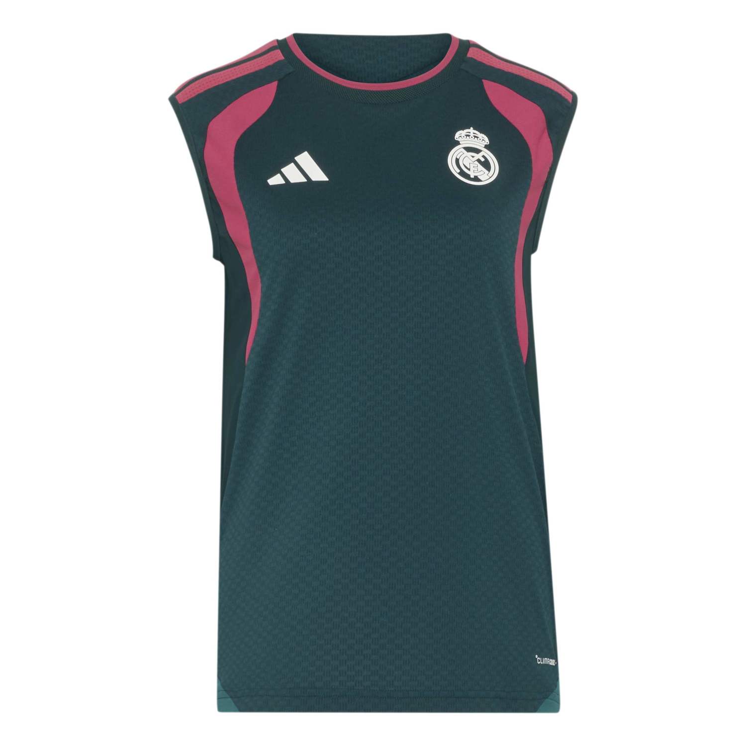 女款 adidas 无袖训练衬衫 26/27 绿色