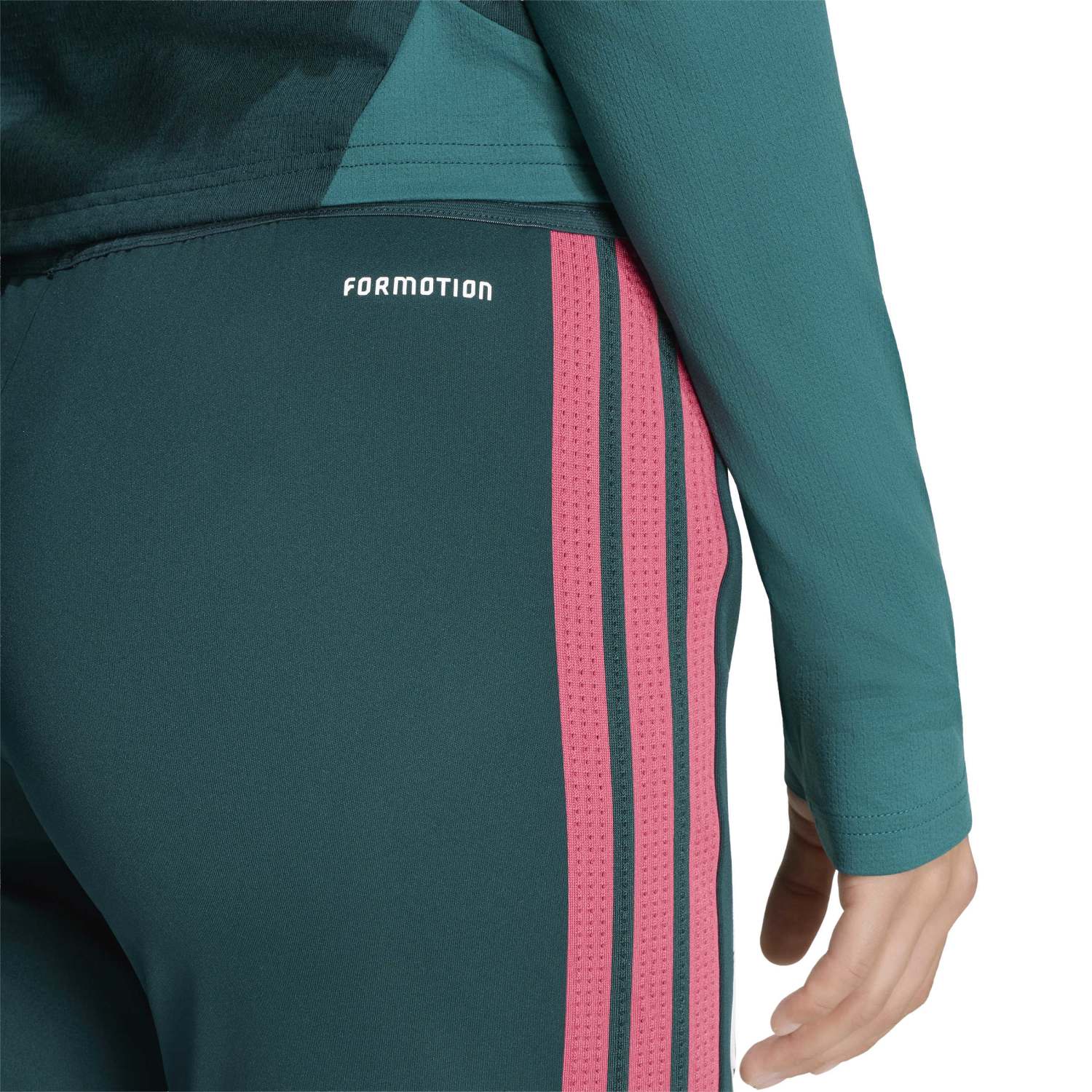 女款 adidas 训练裤 26/27 绿色