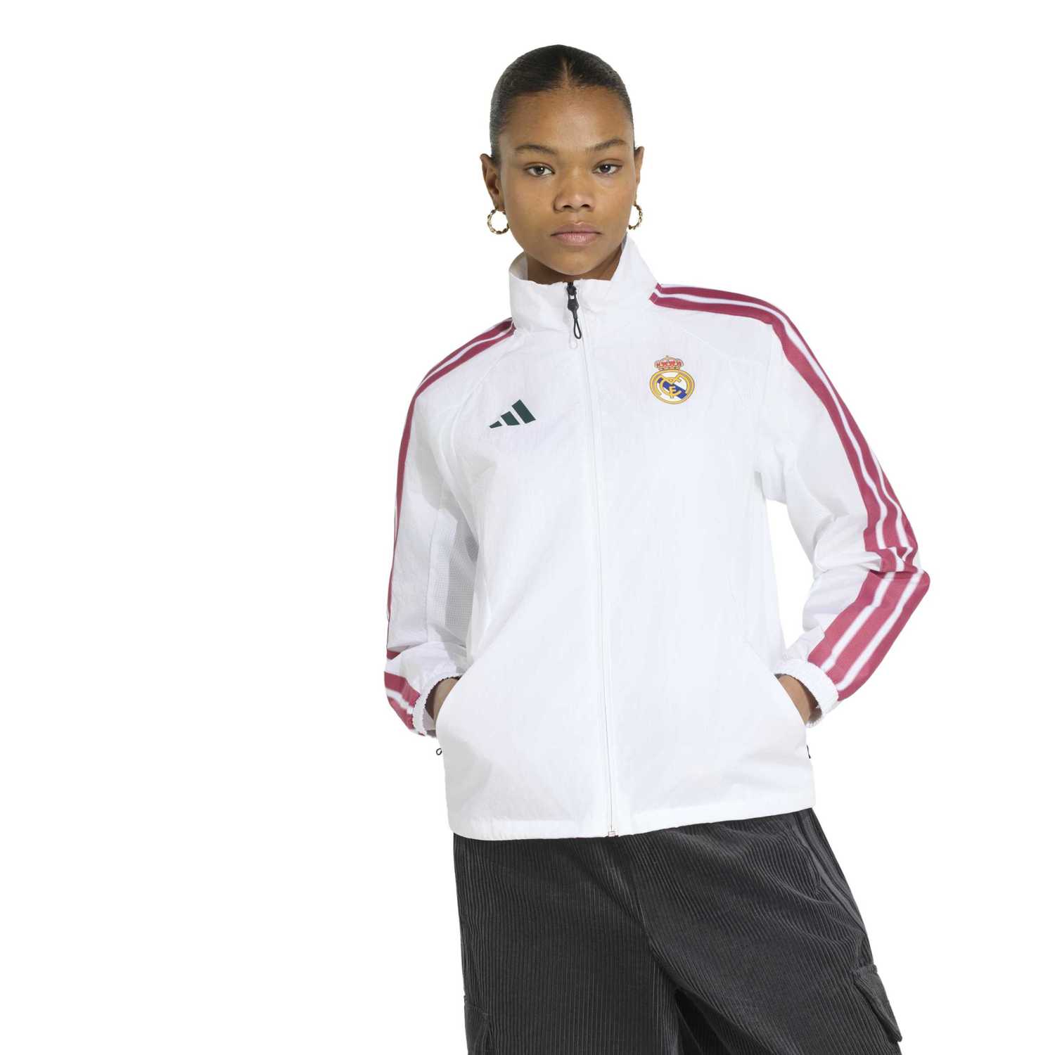 Giacca Anthem Donna adidas 26/27 Bianco