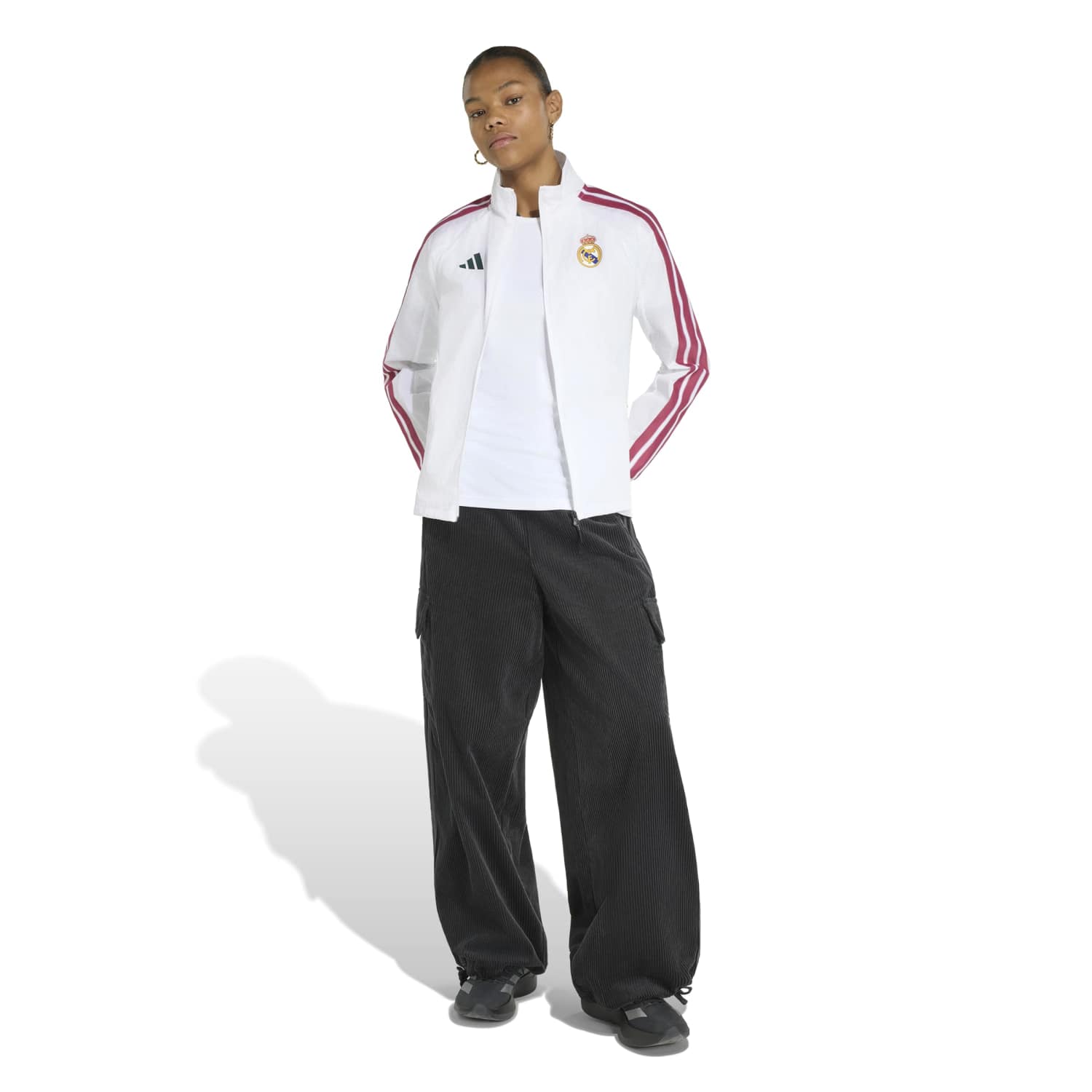 Giacca Anthem Donna adidas 26/27 Bianco