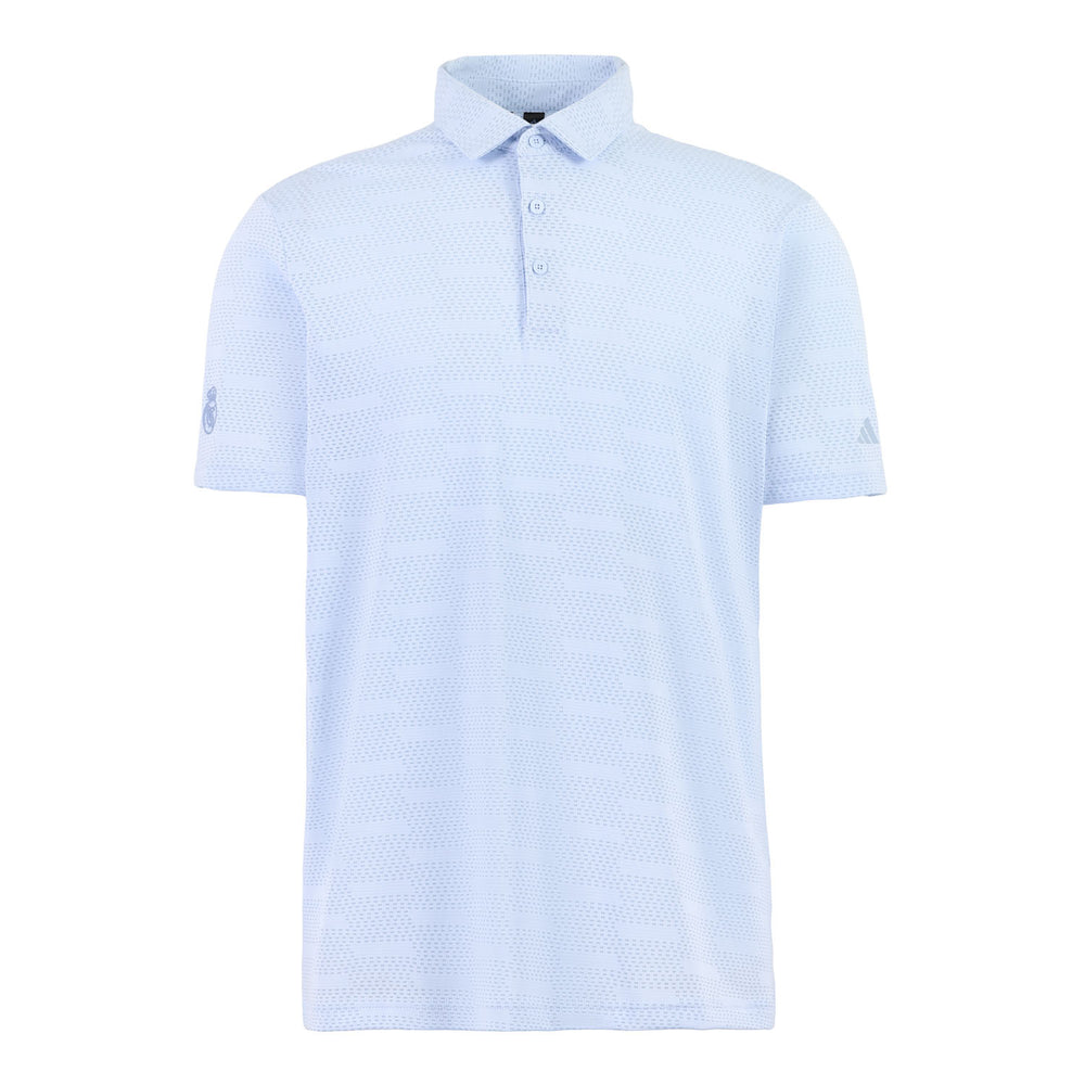 Polo Męskie adidas Golf Ultimate365 Żakardowe Błękitny Kryształ