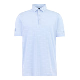 Polo Hombre adidas Golf Ultimate365 Jacquard Azul Cristal