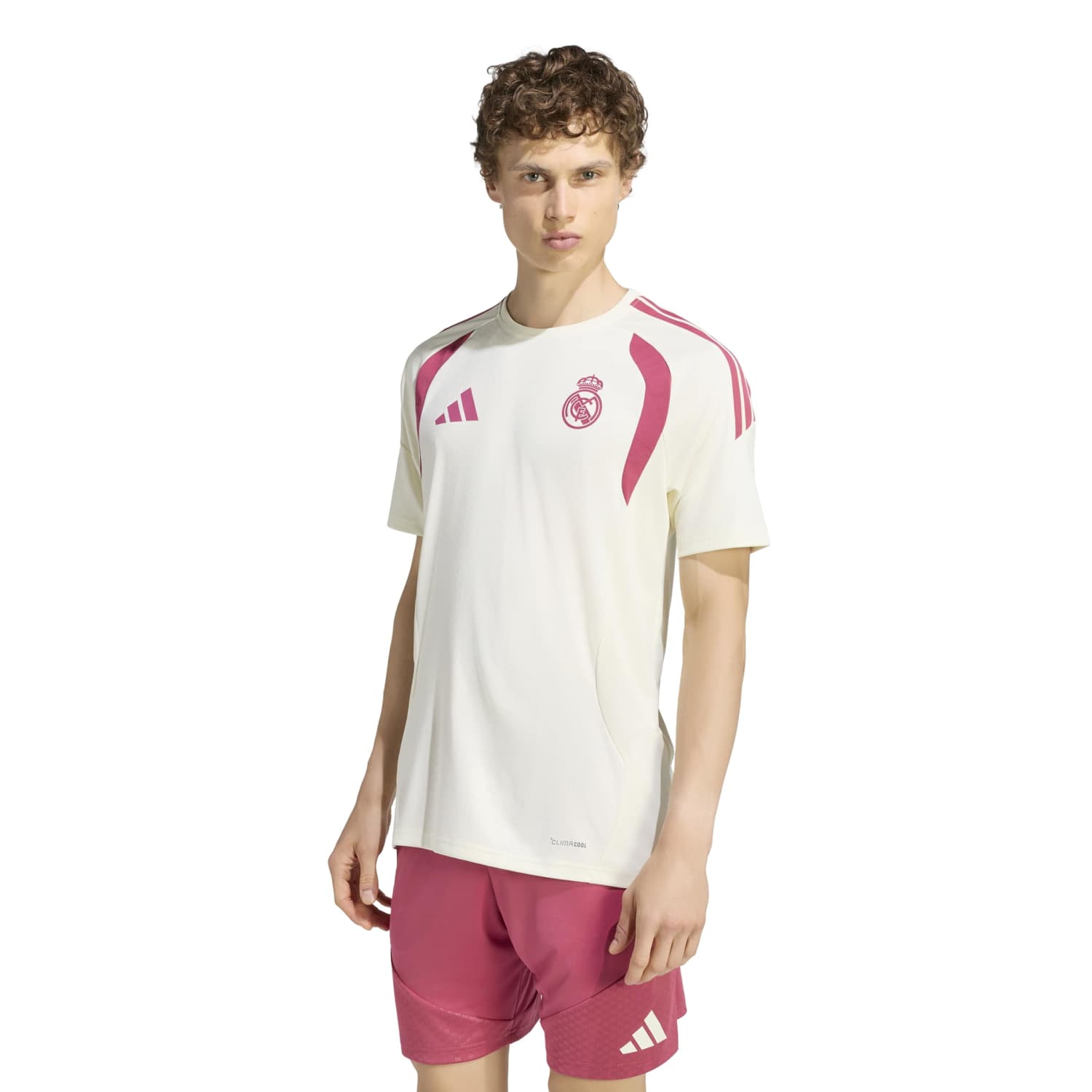Techniczna Koszulka Treningowa Męska adidas 26/27 Beżowy