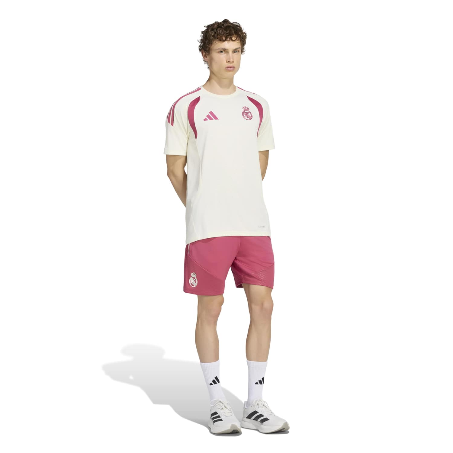 Techniczna Koszulka Treningowa Męska adidas 26/27 Beżowy