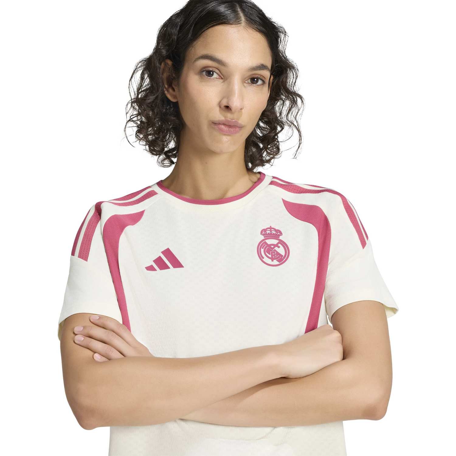 女款训练球衣 adidas 26/27 米色