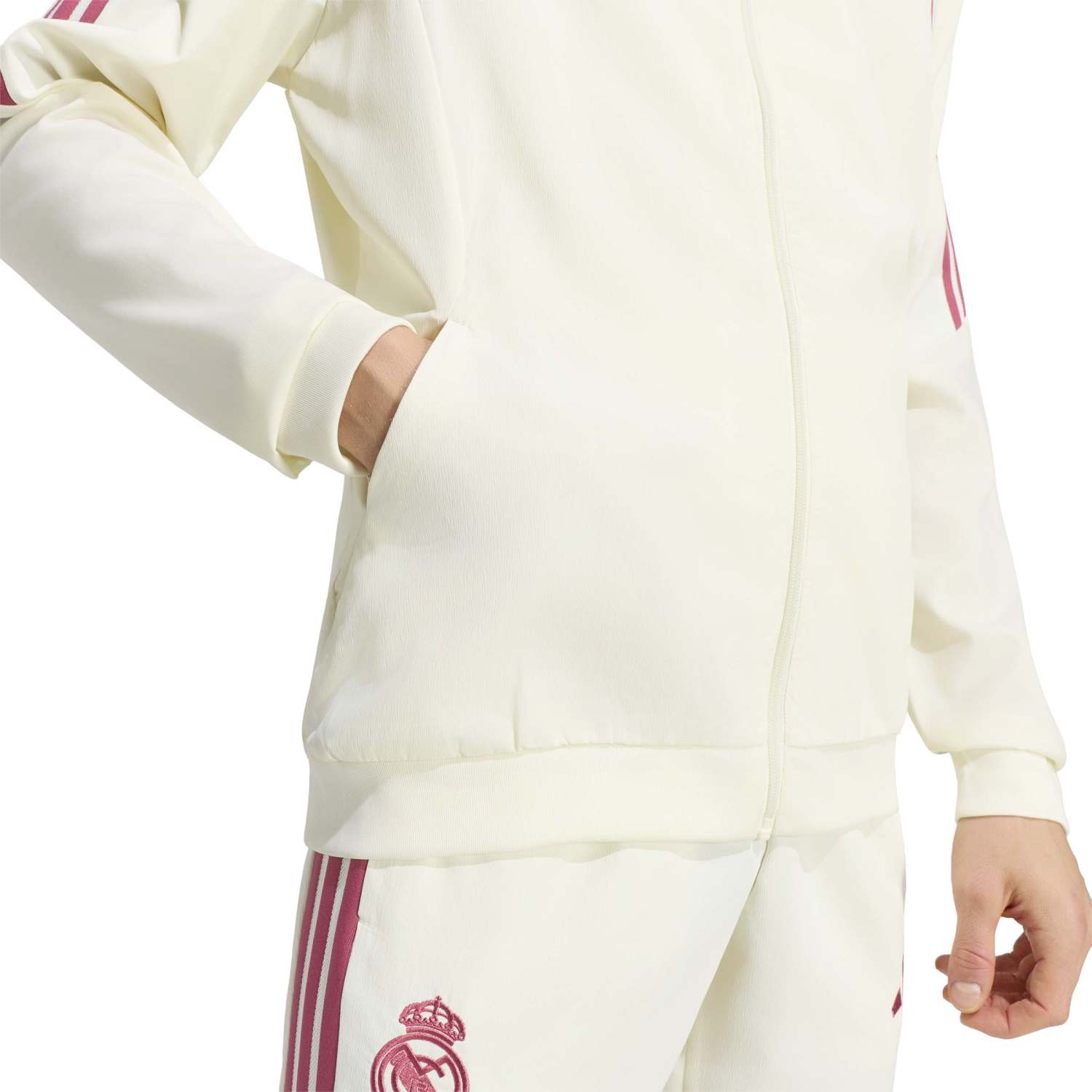 Bluza Dresowa Treningowa Męska adidas 26/27 Beżowy