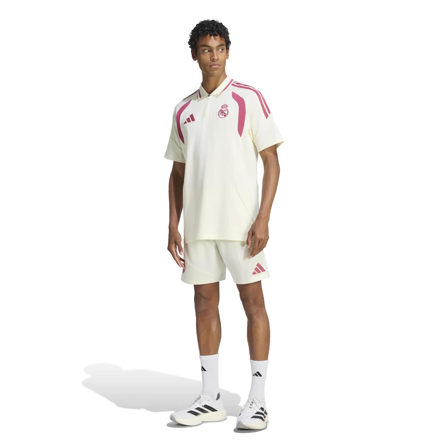 Polo da Allenamento Uomo adidas 26/27 Beige