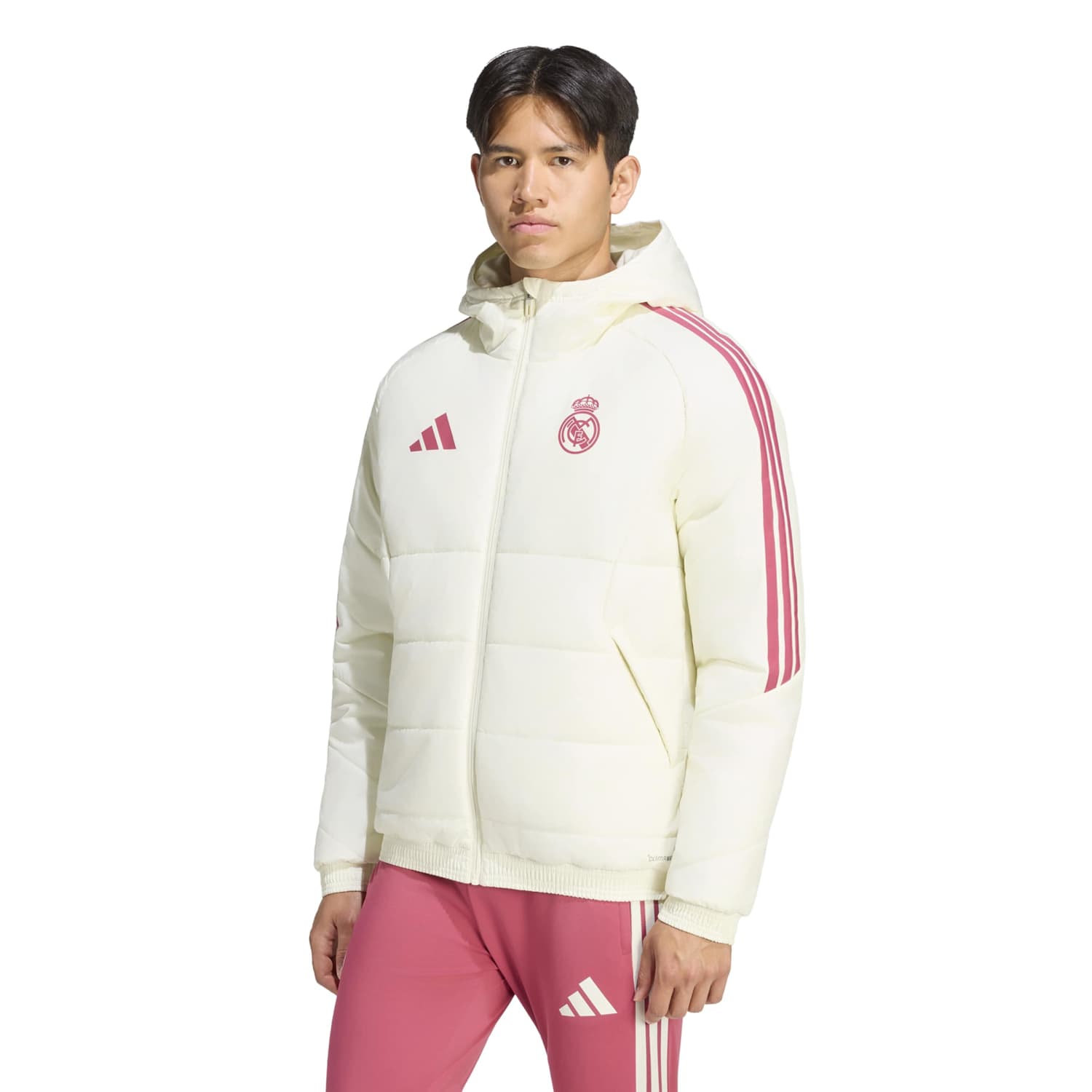 Giacca Invernale da Allenamento Uomo adidas 26/27 Beige