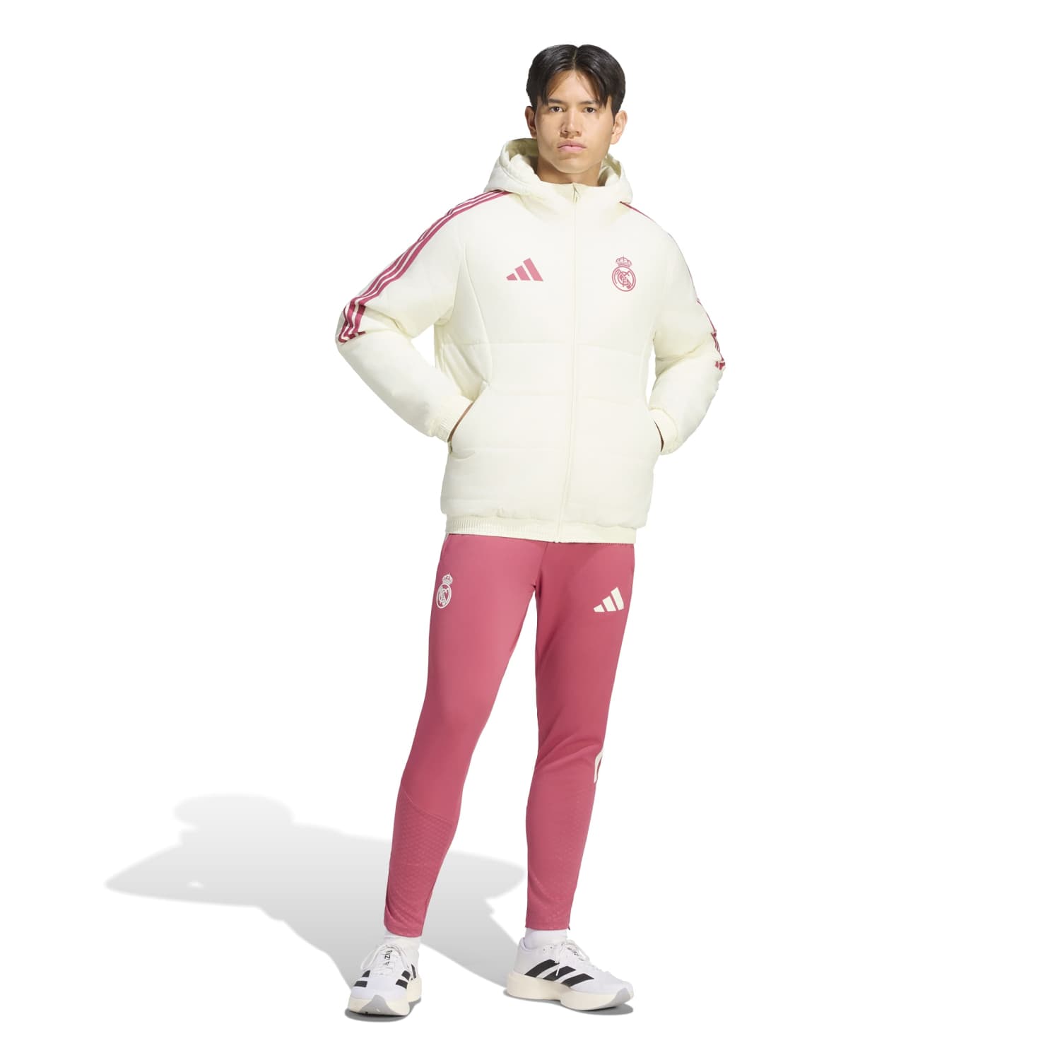 Giacca Invernale da Allenamento Uomo adidas 26/27 Beige