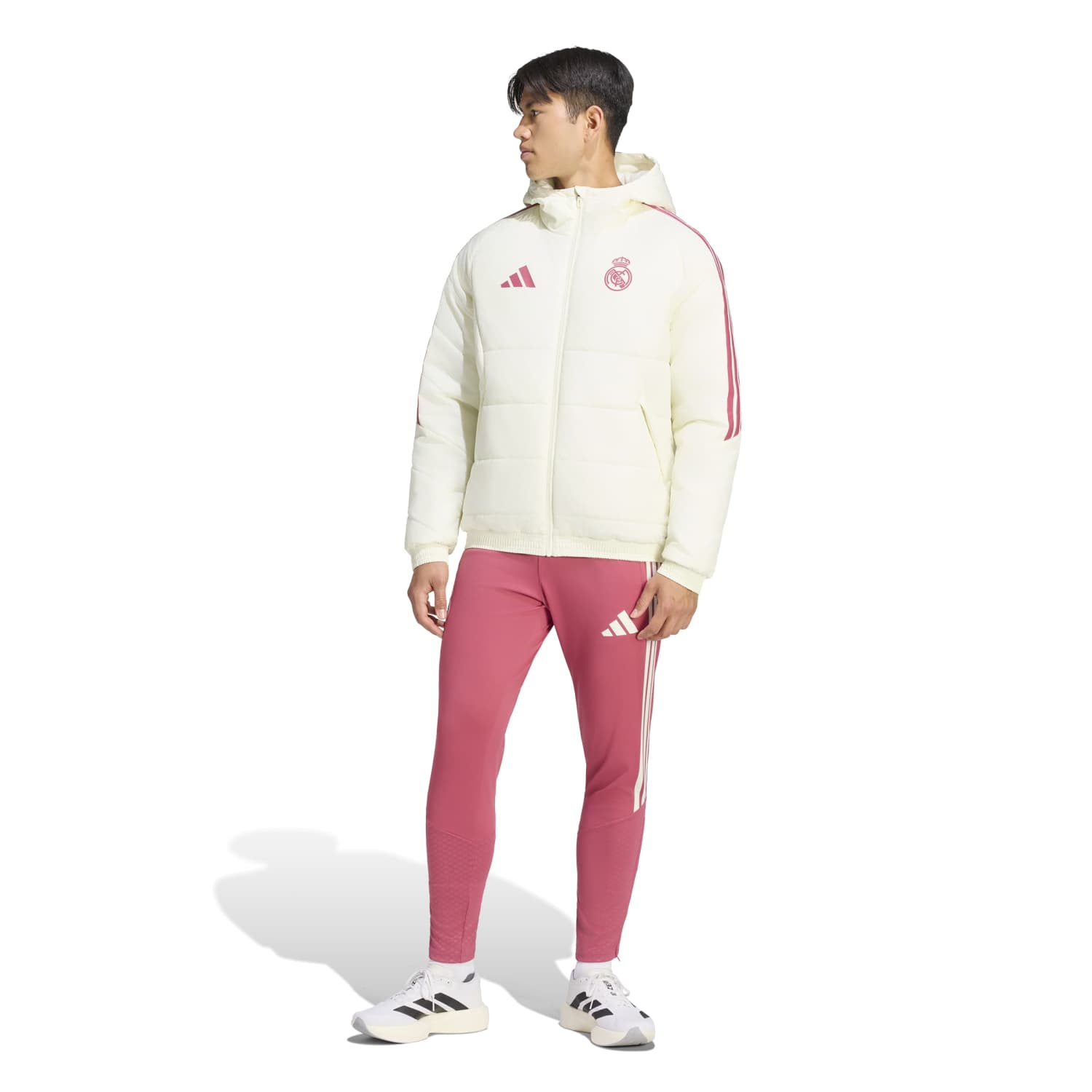 Giacca Invernale da Allenamento Uomo adidas 26/27 Beige