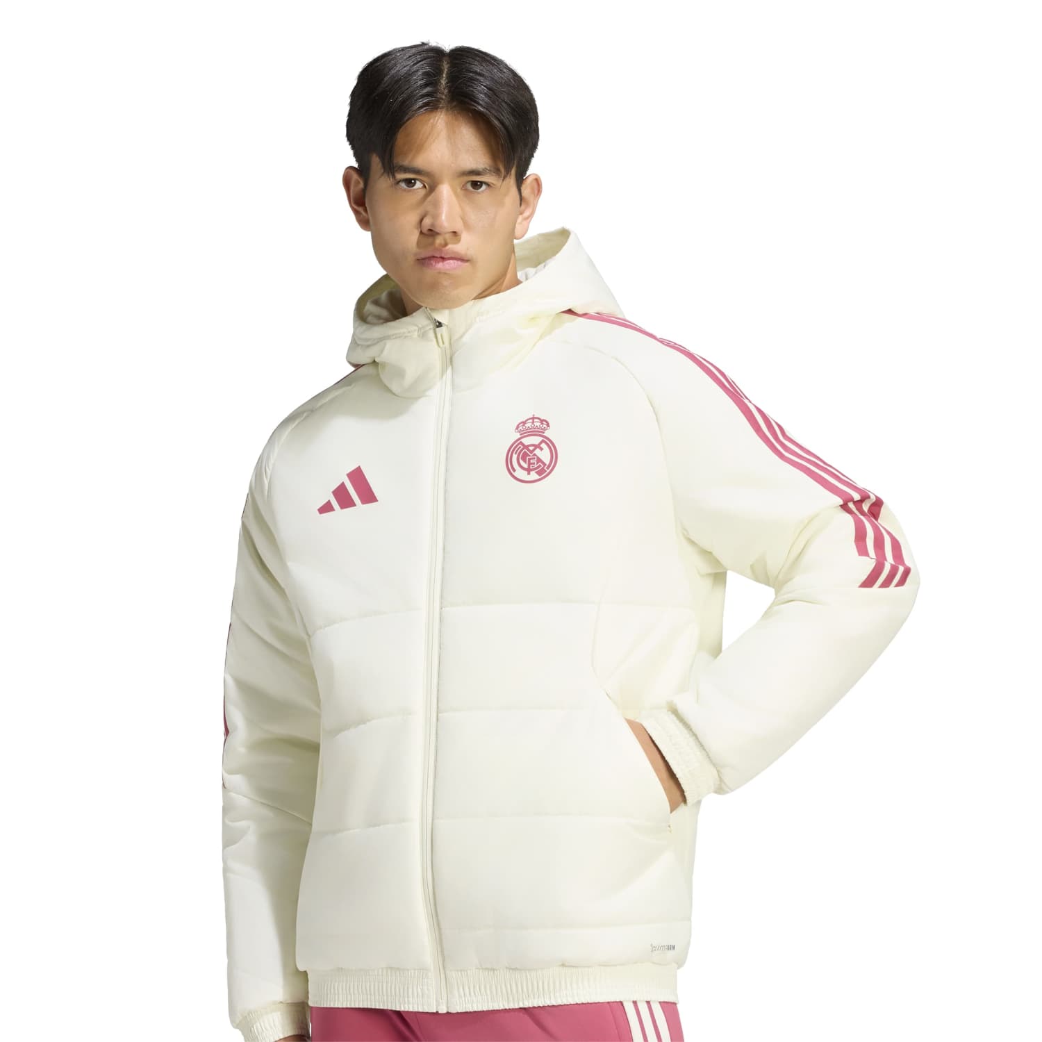 Giacca Invernale da Allenamento Uomo adidas 26/27 Beige