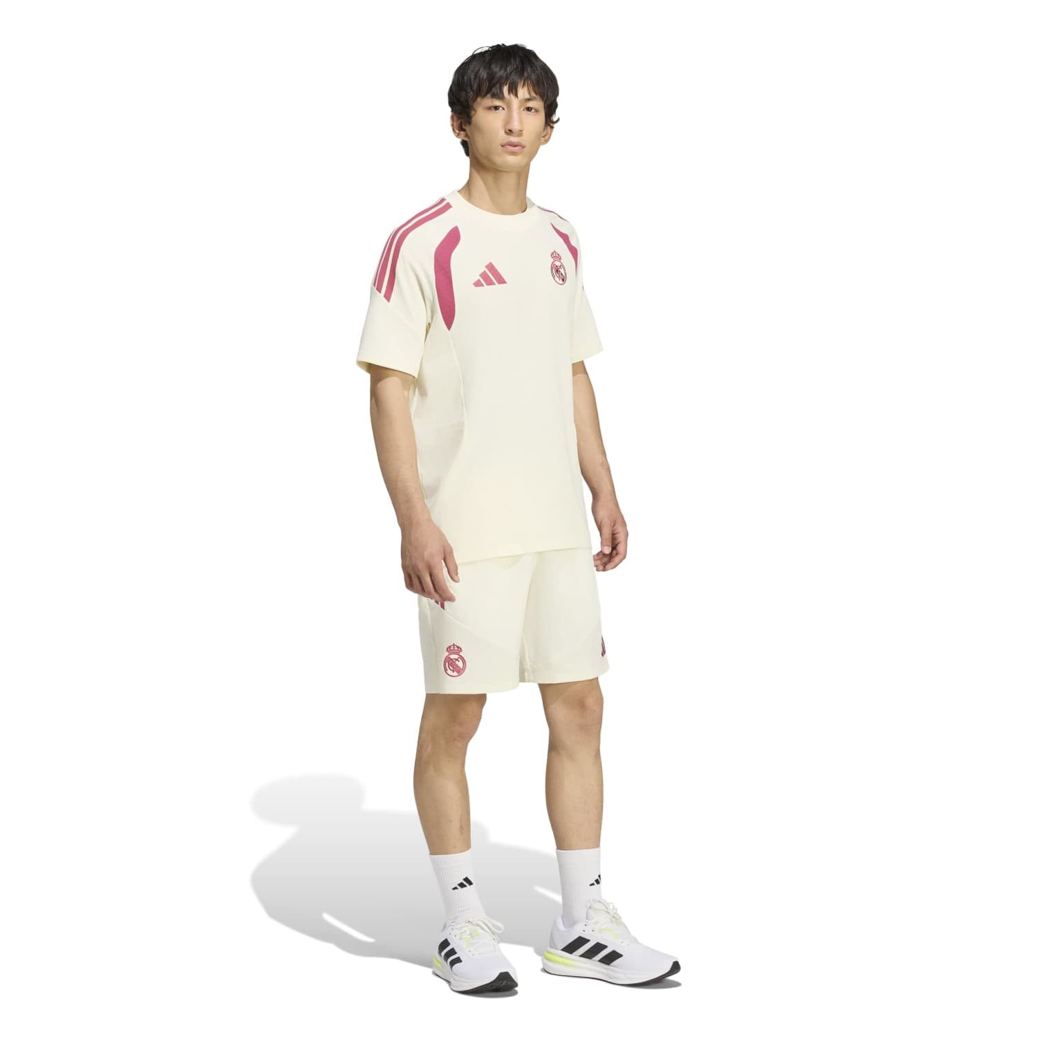 男款 adidas 训练T恤 26/27 米色
