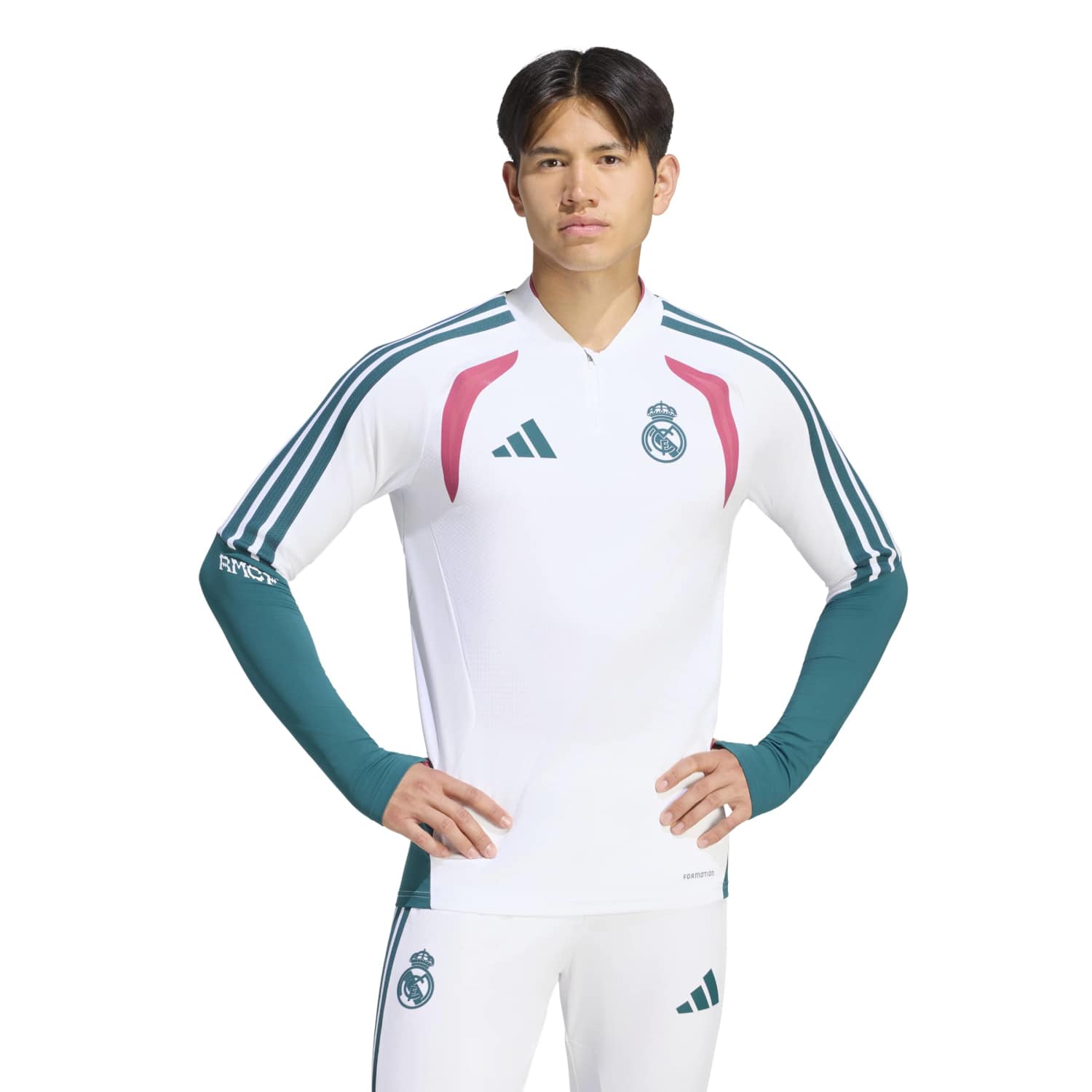 メンズ adidas UCL プロ スウェットシャツ 26/27 ホワイト