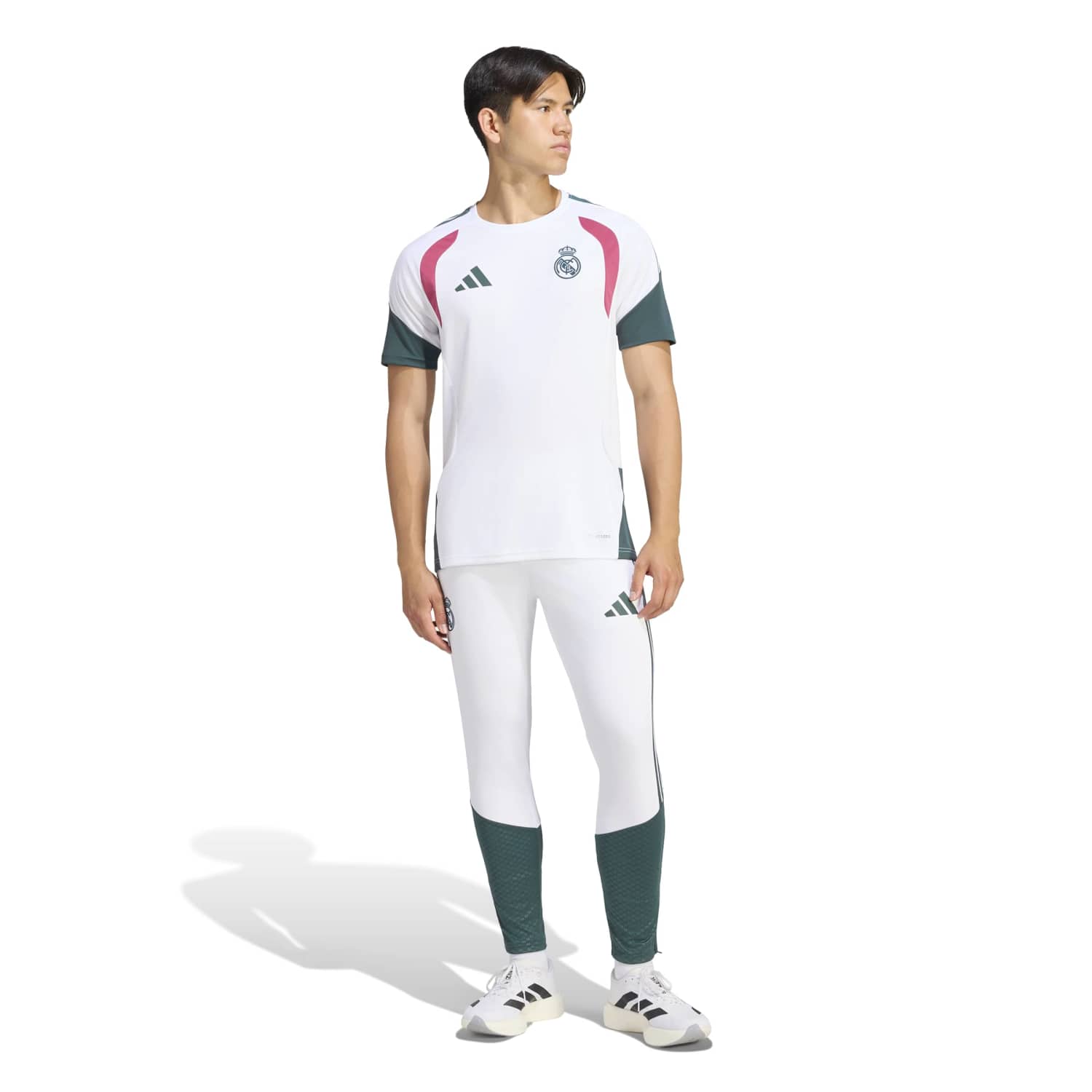 メンズ adidas UCL トレーニング シャツ 26/27 ホワイト – レアル