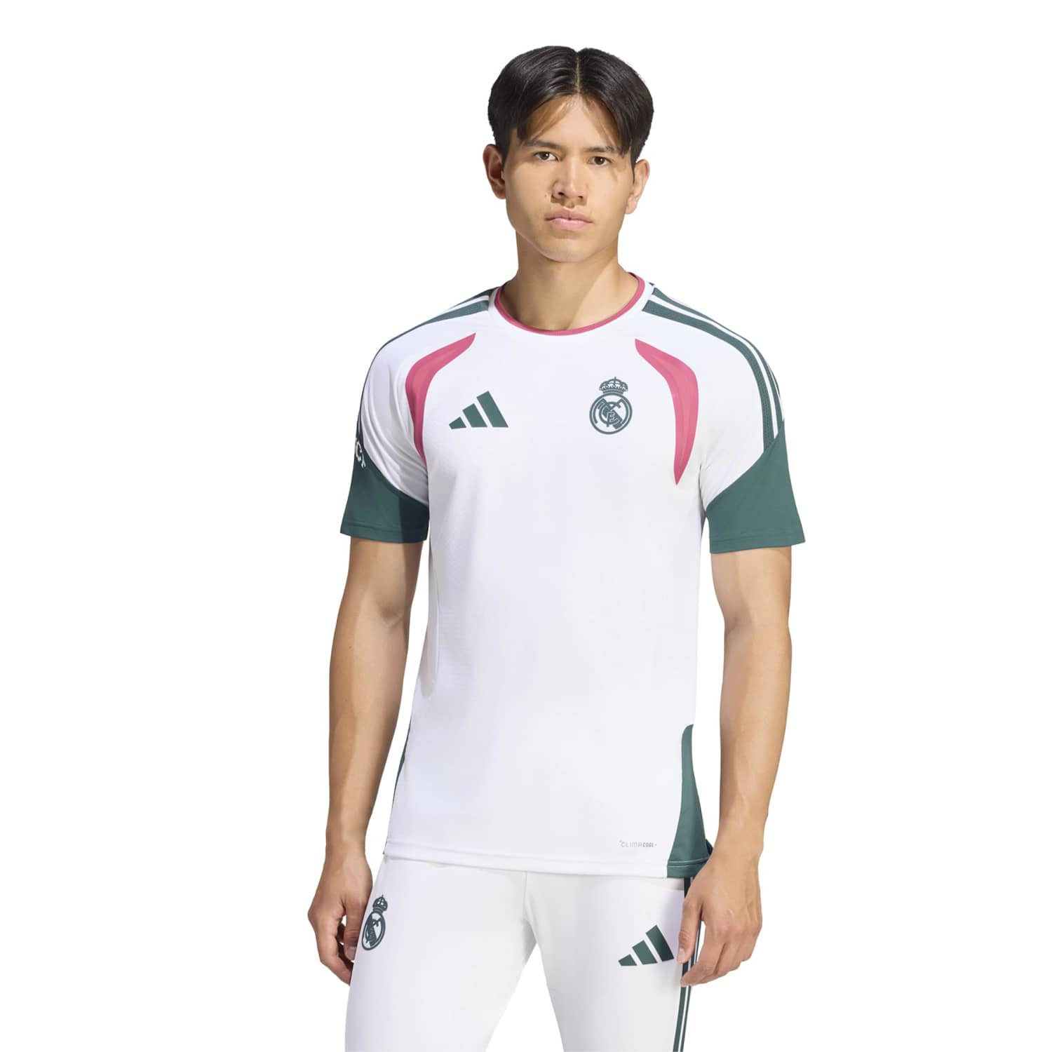 メンズ adidas UCL プロ トレーニング シャツ 26/27 ホワイト – レアル
