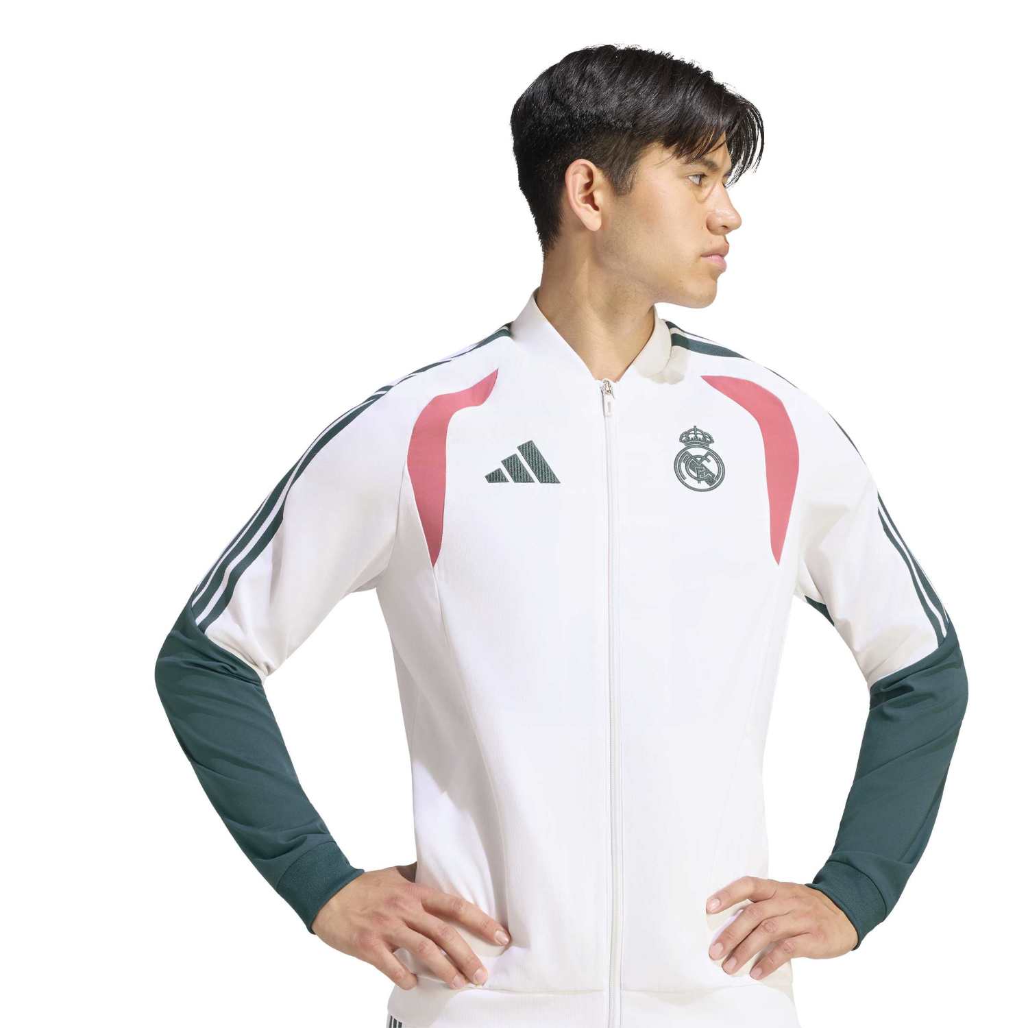 Męska Kurtka Dresowa Treningowa adidas UCL 26/27 Biała