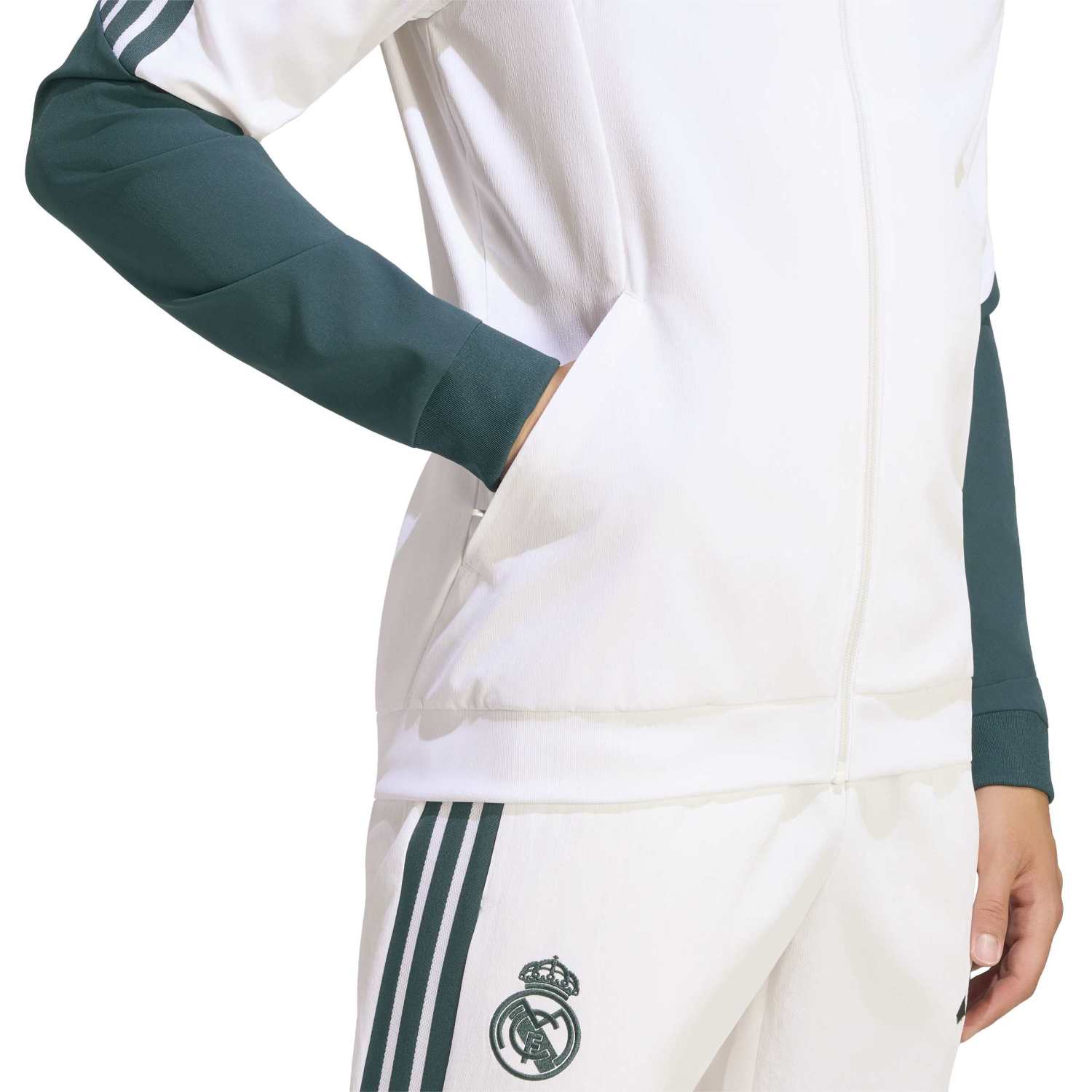 Męska Kurtka Dresowa Treningowa adidas UCL 26/27 Biała