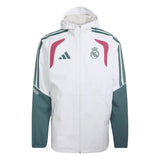 男款 adidas 欧冠专业防雨夹克 26/27 白色