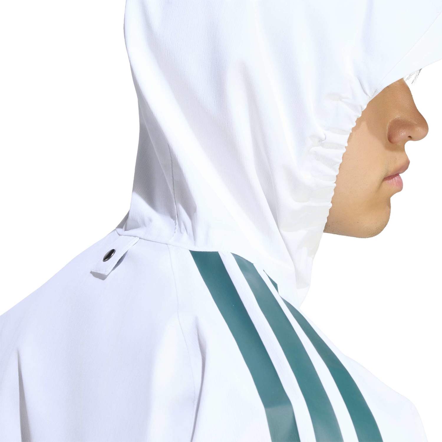 Chaqueta Impermeable Hombre Pro adidas UCL  26/27 Blanca