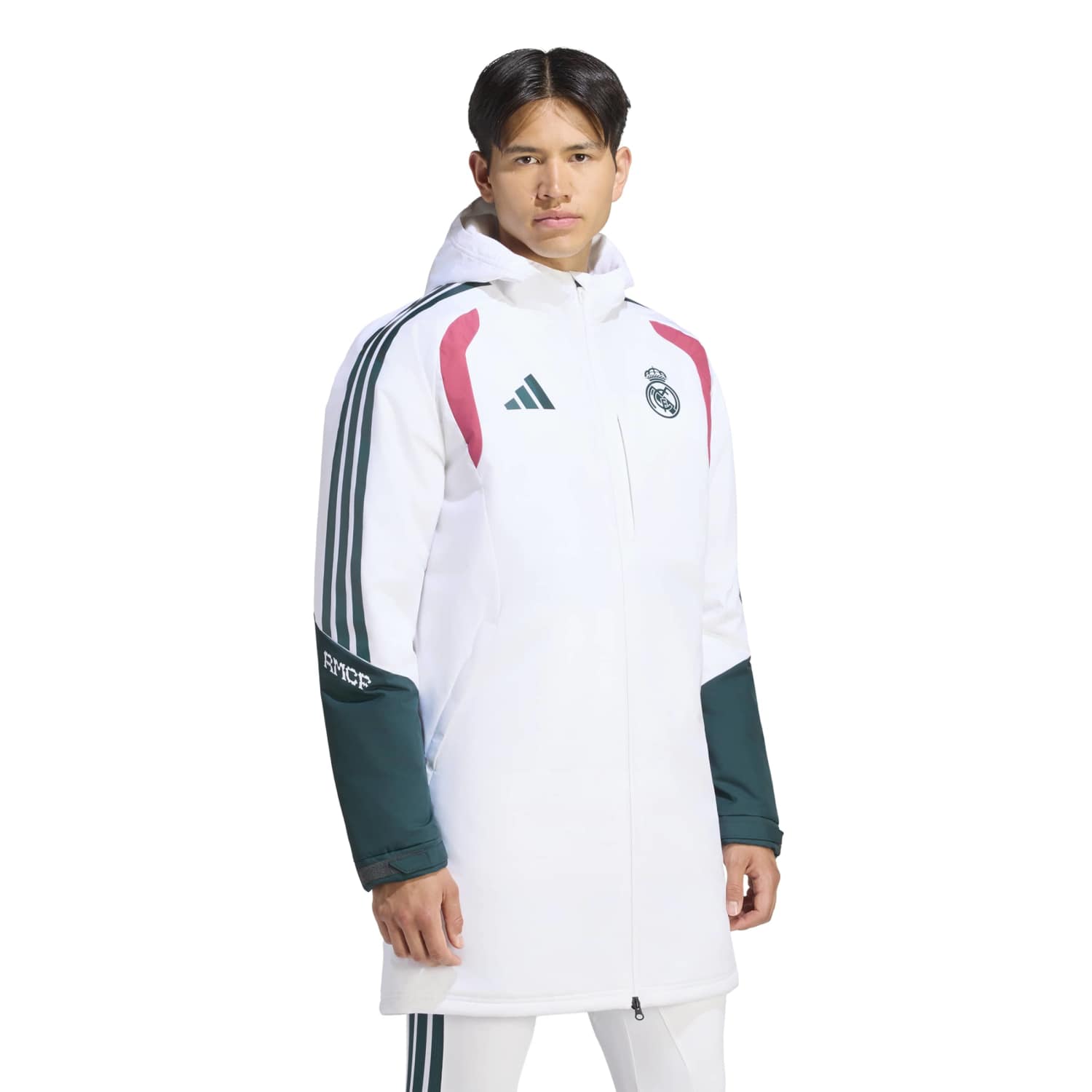 Abrigo Parka Pro Hombre UCL 26/27 Blanca