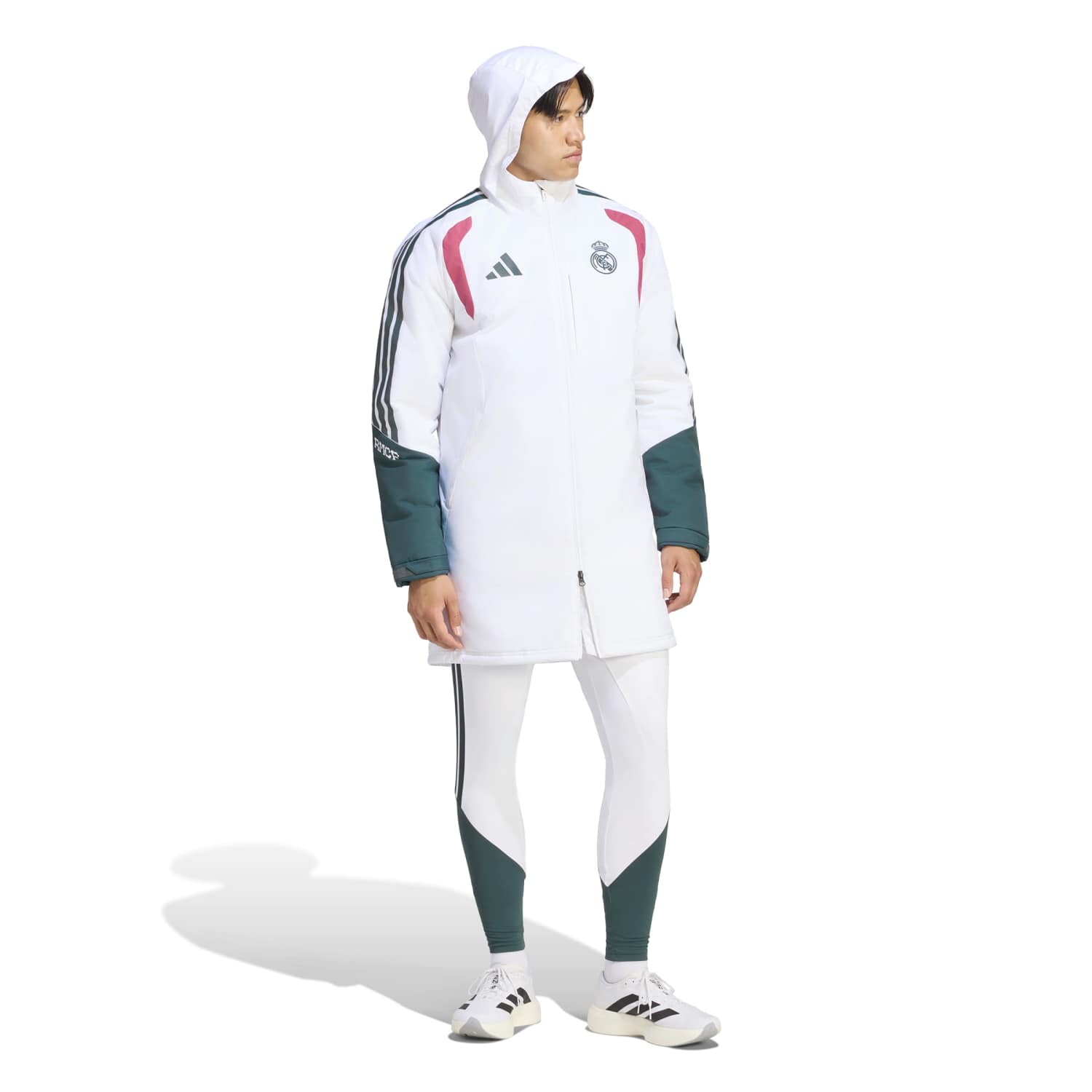 Abrigo Parka Pro Hombre UCL 26/27 Blanca