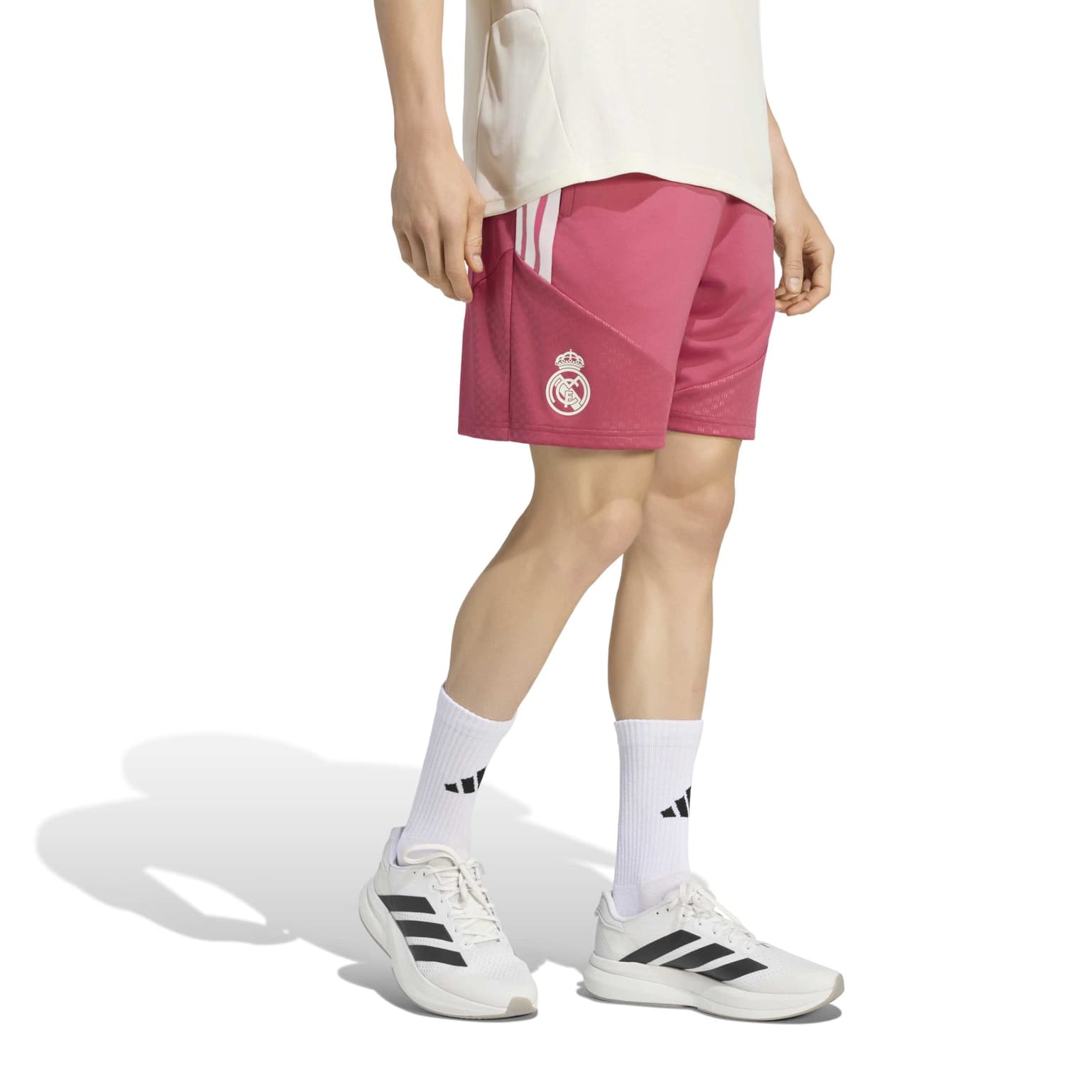 メンズ adidas トレーニング ショートパンツ 26/27 ピンク – レアル