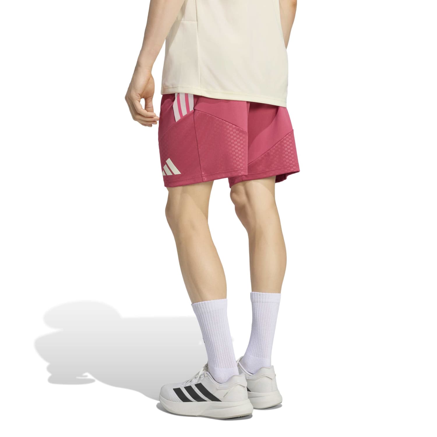 メンズ adidas トレーニング ショートパンツ 26/27 ピンク – レアル