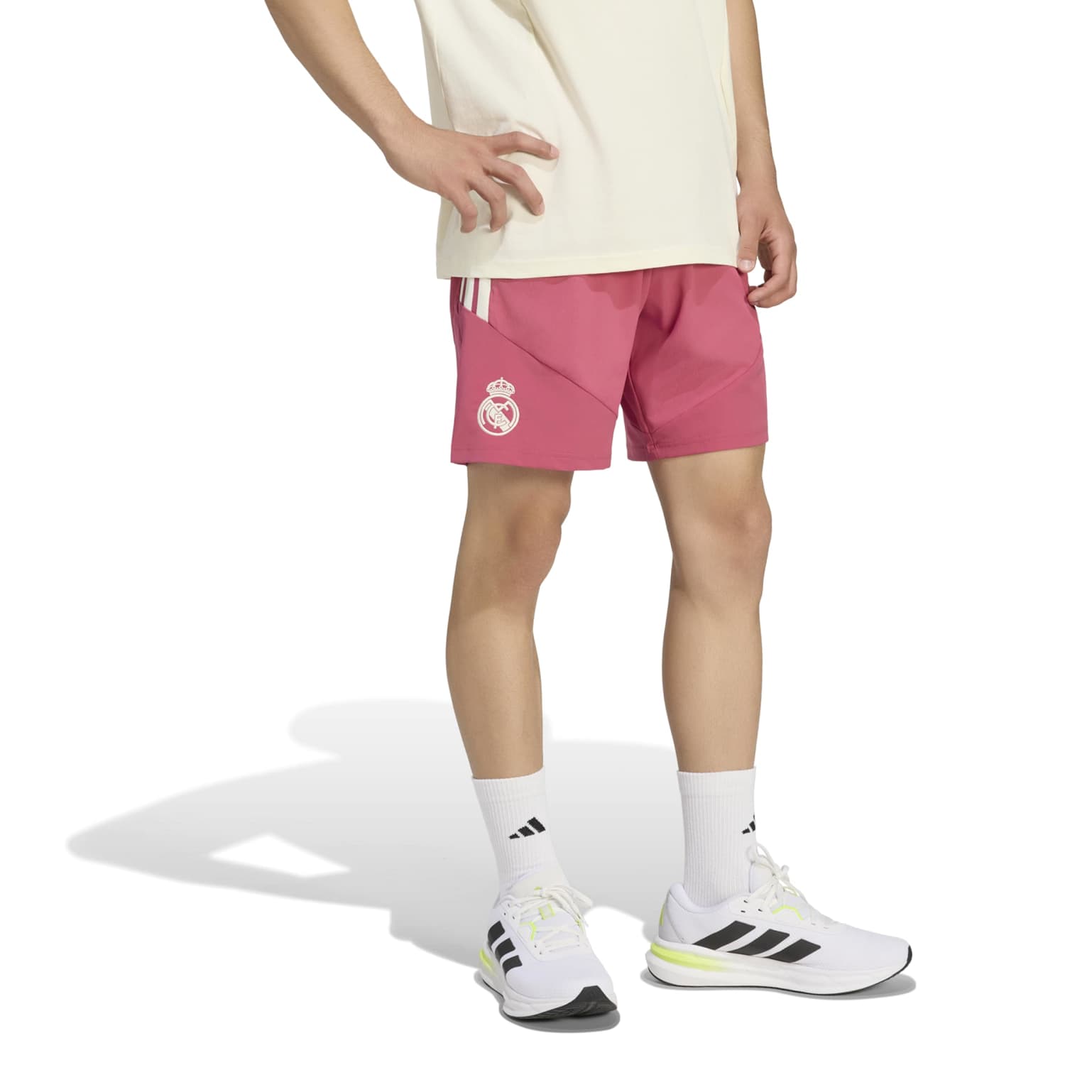 男款 adidas 休闲训练短裤 26/27 粉色