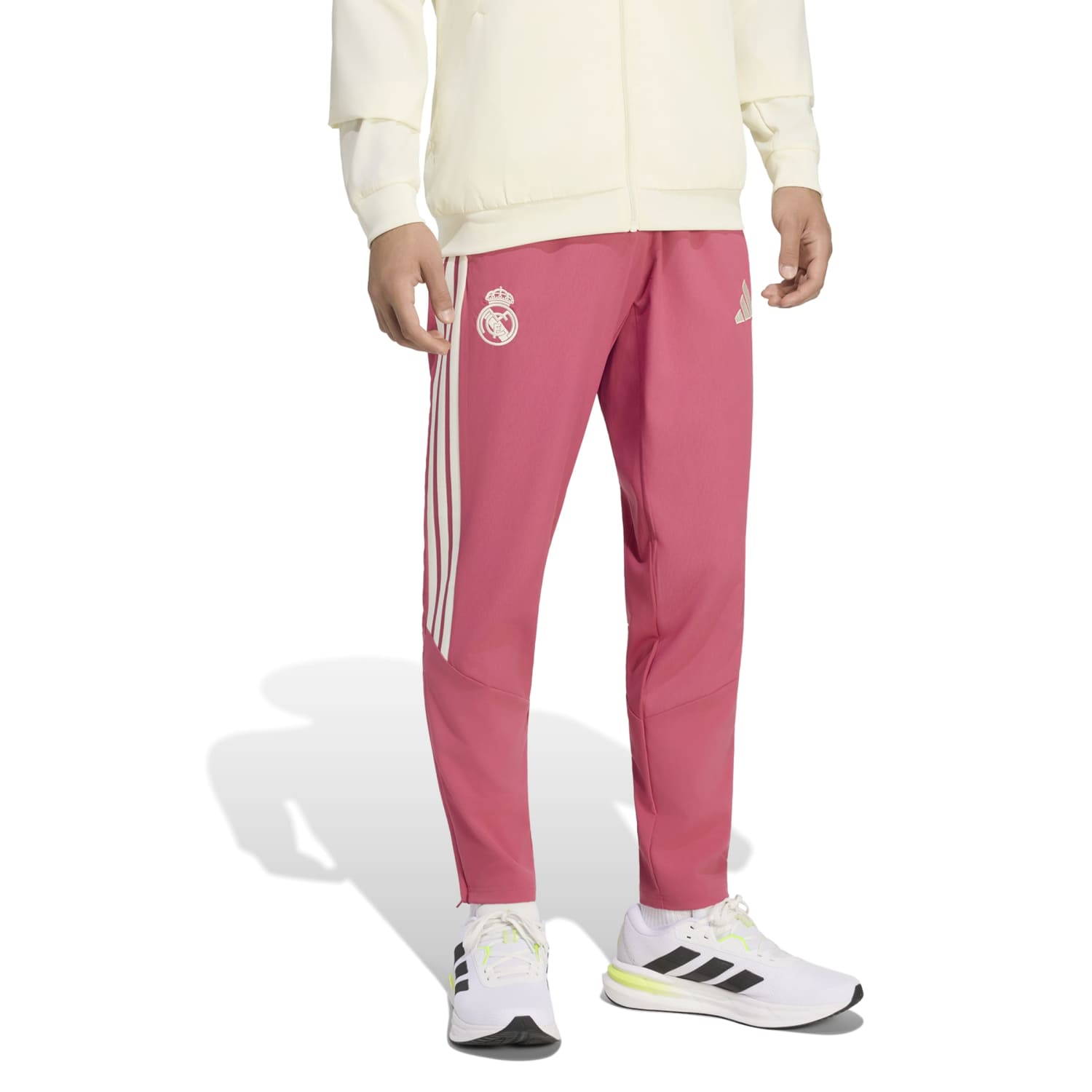 男款 adidas 运动套装训练裤 26/27 粉色