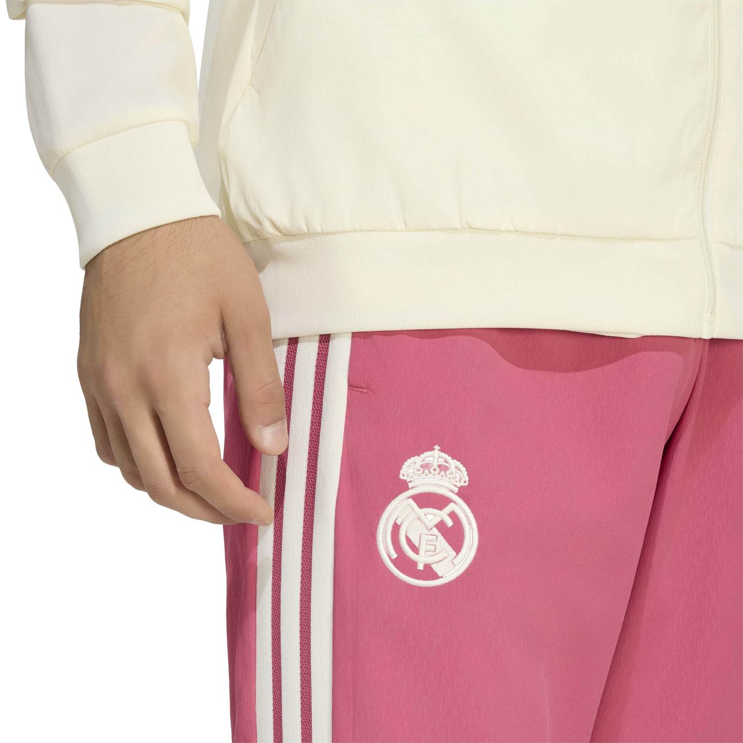 男款 adidas 运动套装训练裤 26/27 粉色