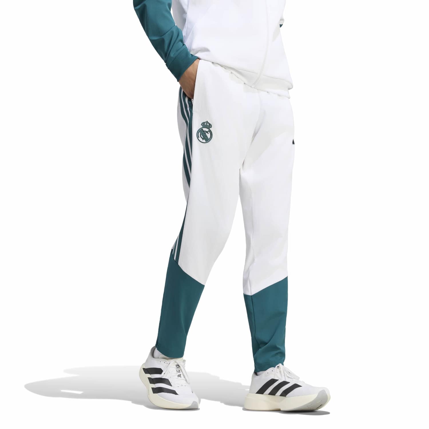 Mens UCL Training Tracksuit Pants 26/27 White