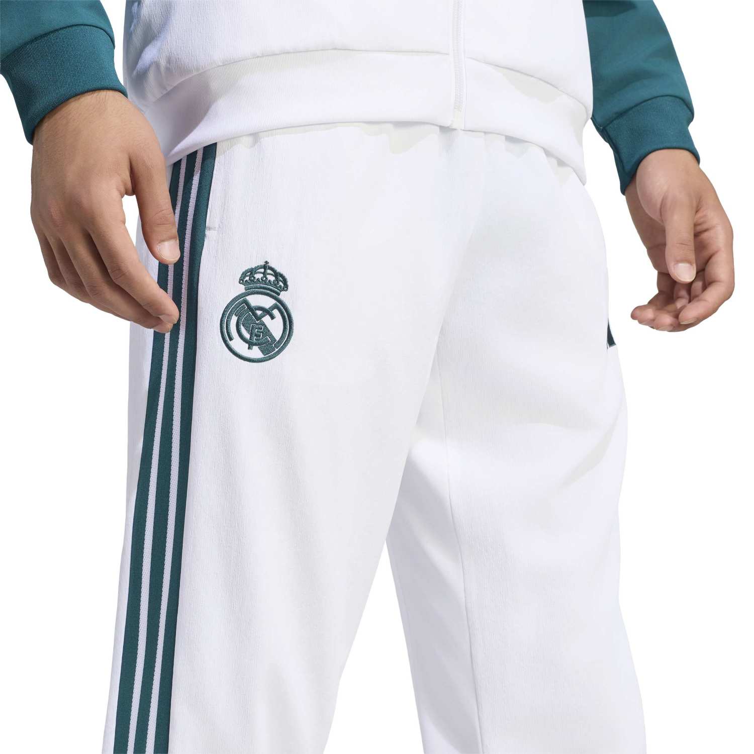 Mens UCL Training Tracksuit Pants 26/27 White