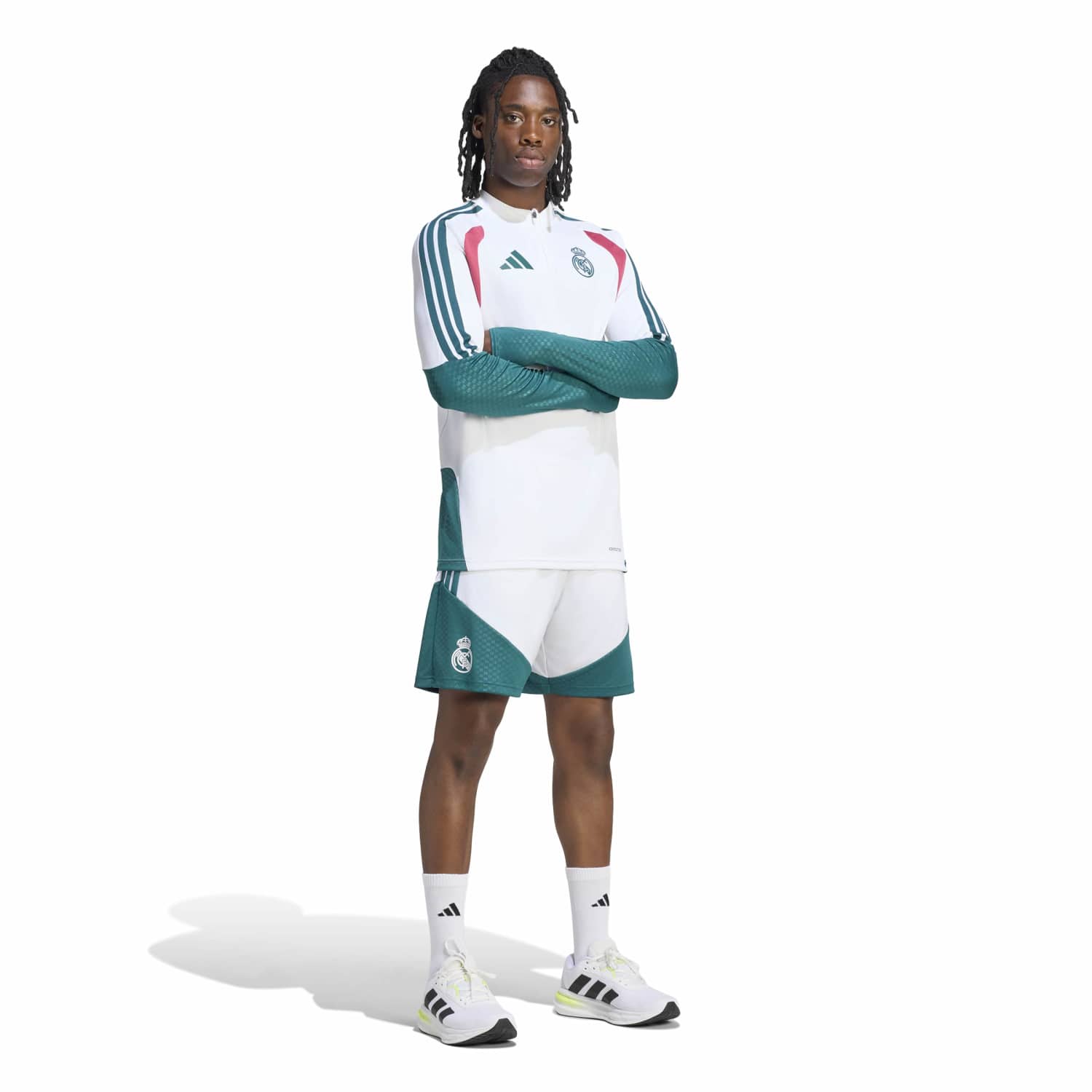 Pantalón Corto Hombre adidas Entrenamiento UCL 26/27 Blanco