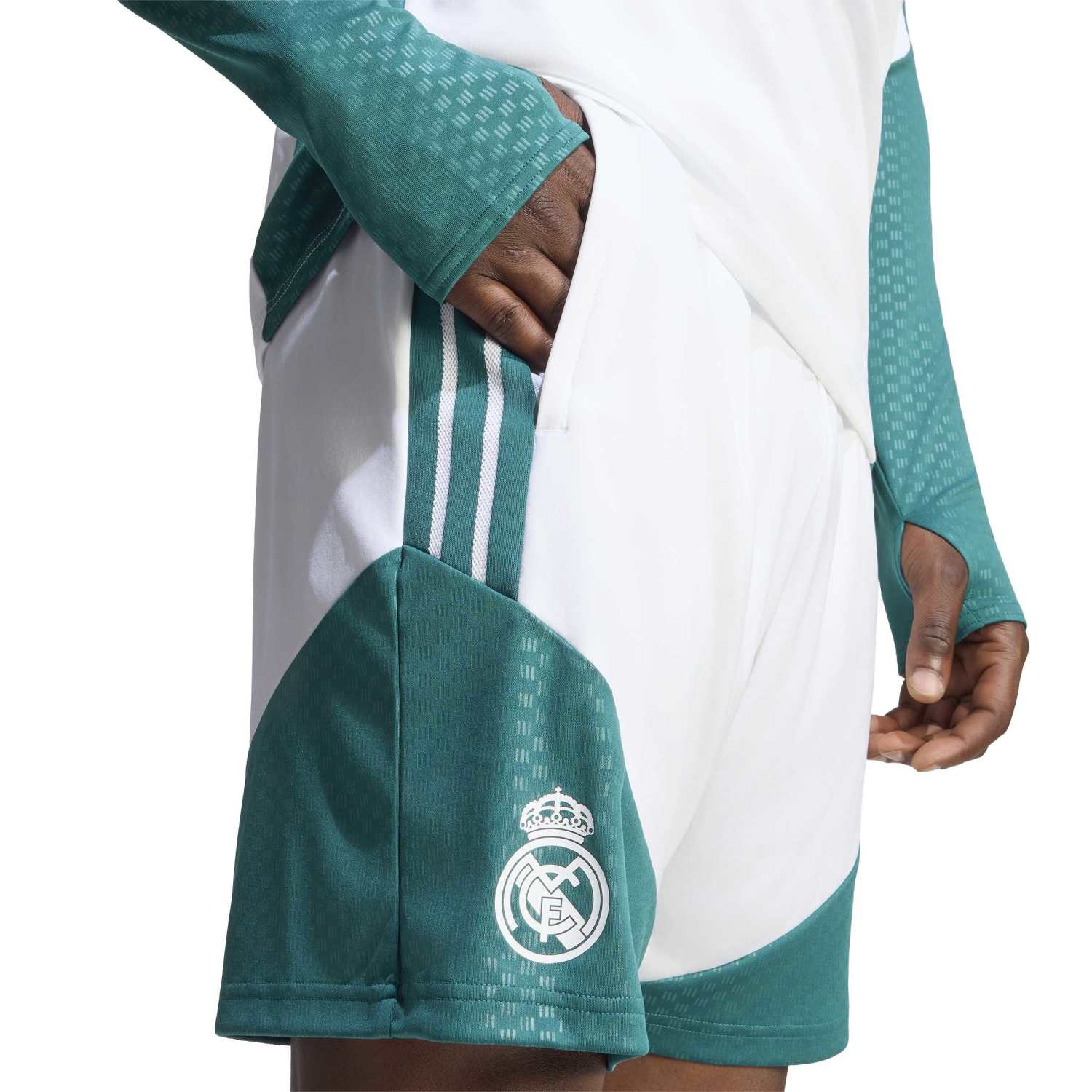 Pantalón Corto Hombre adidas Entrenamiento UCL 26/27 Blanco