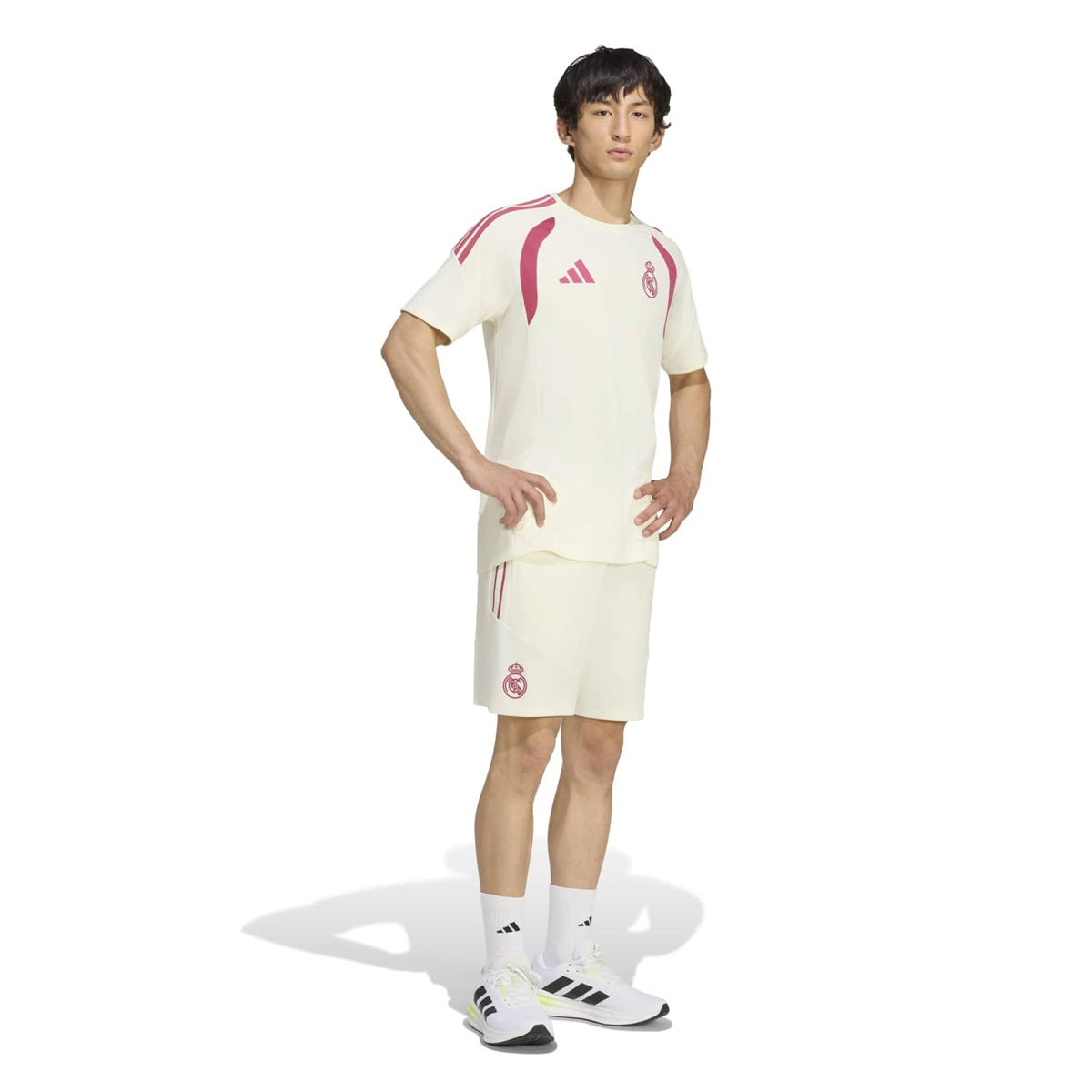 メンズ adidas トレーニング ショートパンツ 26/27 ベージュ