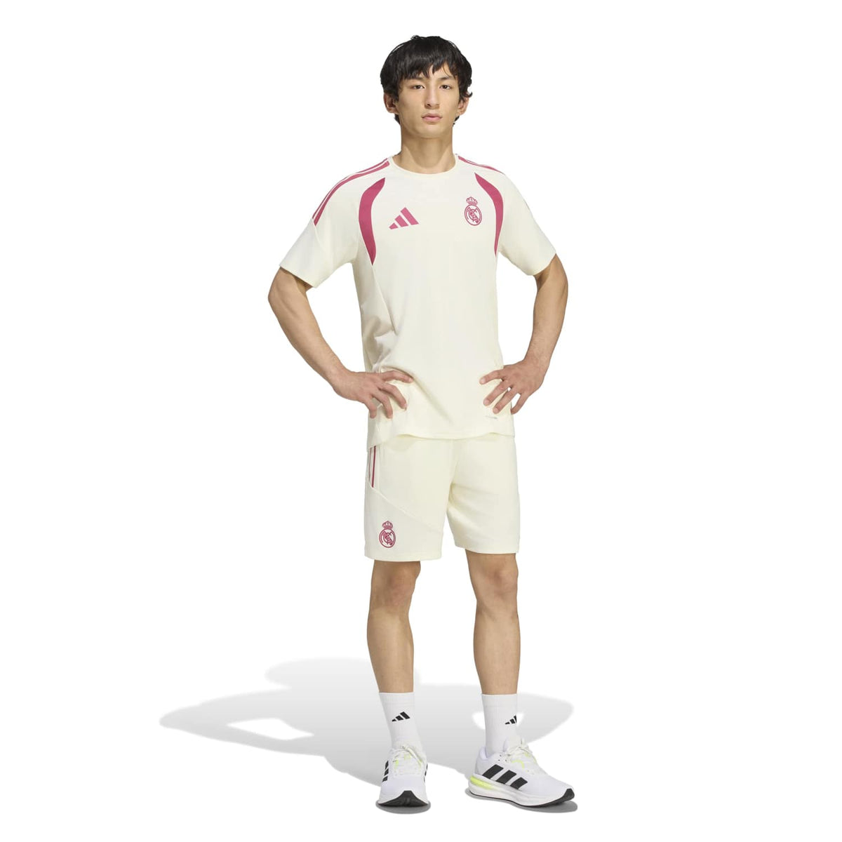メンズ adidas トレーニング ショートパンツ 26/27 ベージュ
