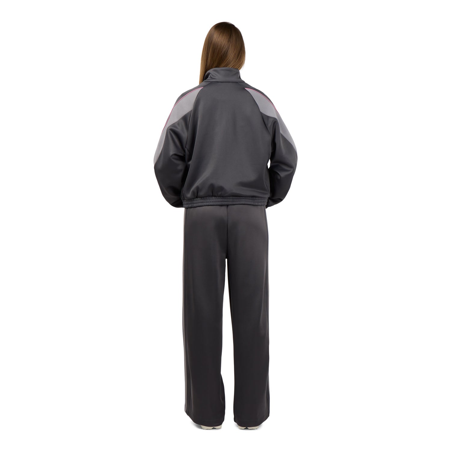 Chaqueta Chándal Mujer adidas Stadium Gris
