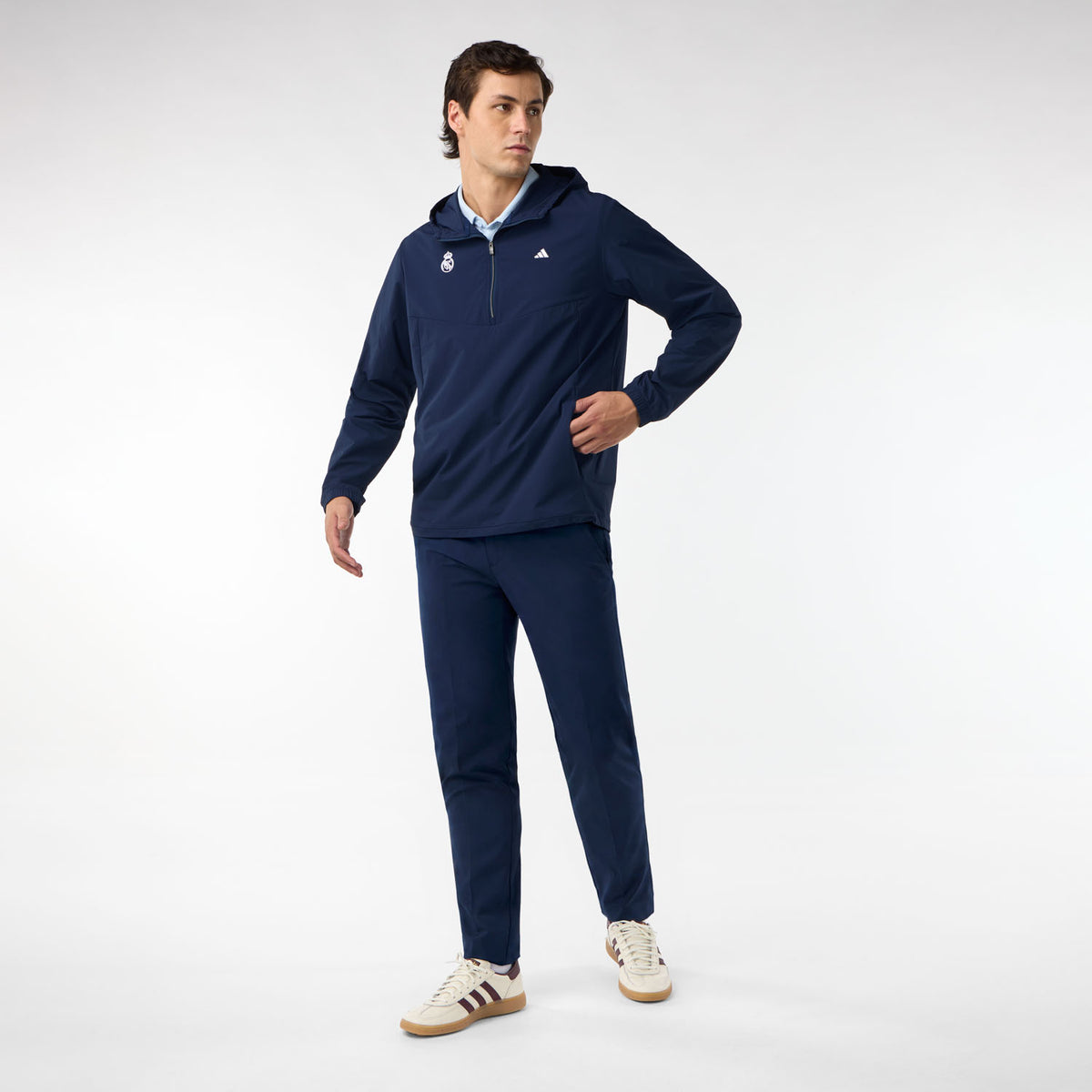 Giacca Antivento Uomo adidas Golf Ultimate365+ Clima365 Course Control Blu Navy