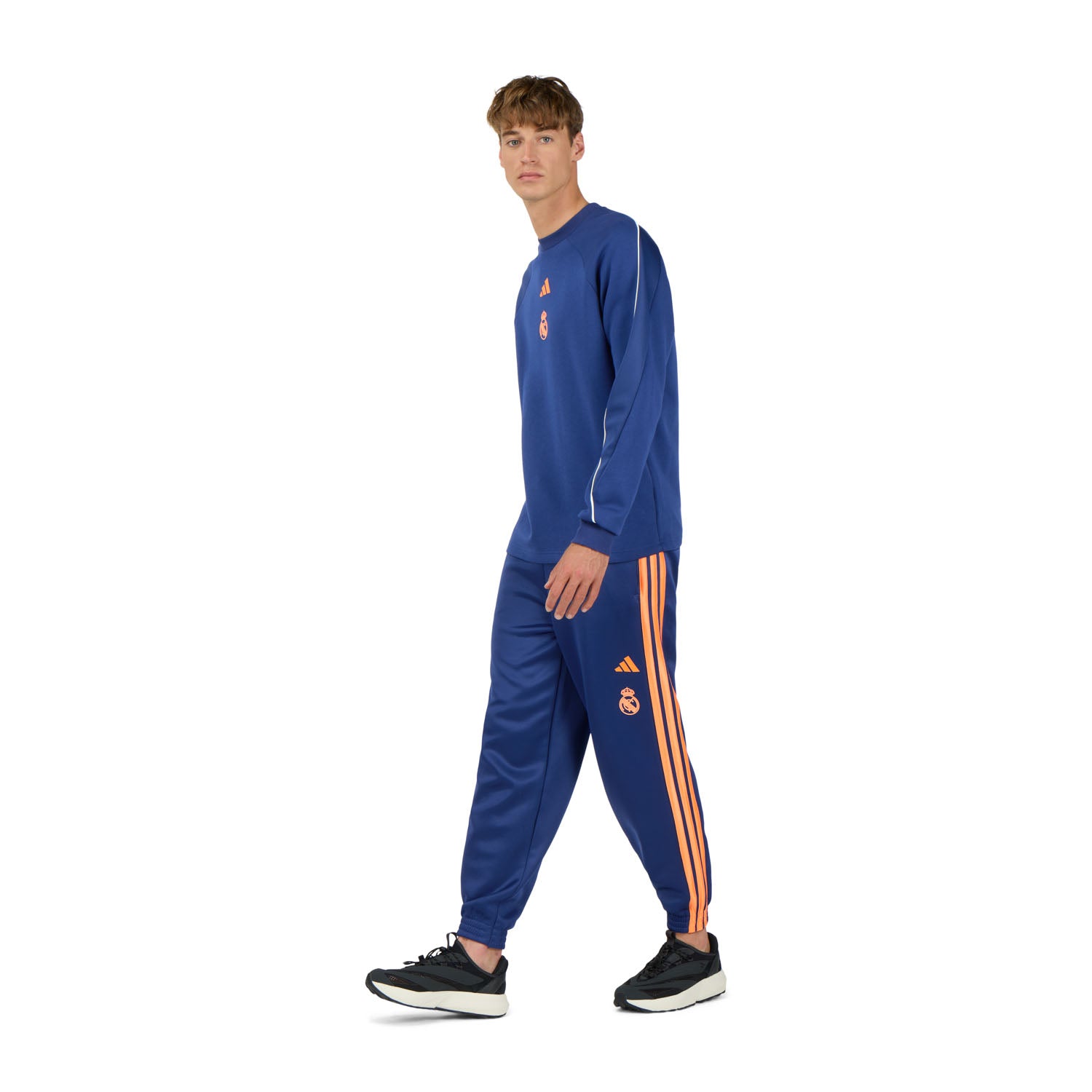 男款 adidas Stadium 卫衣 海军蓝
