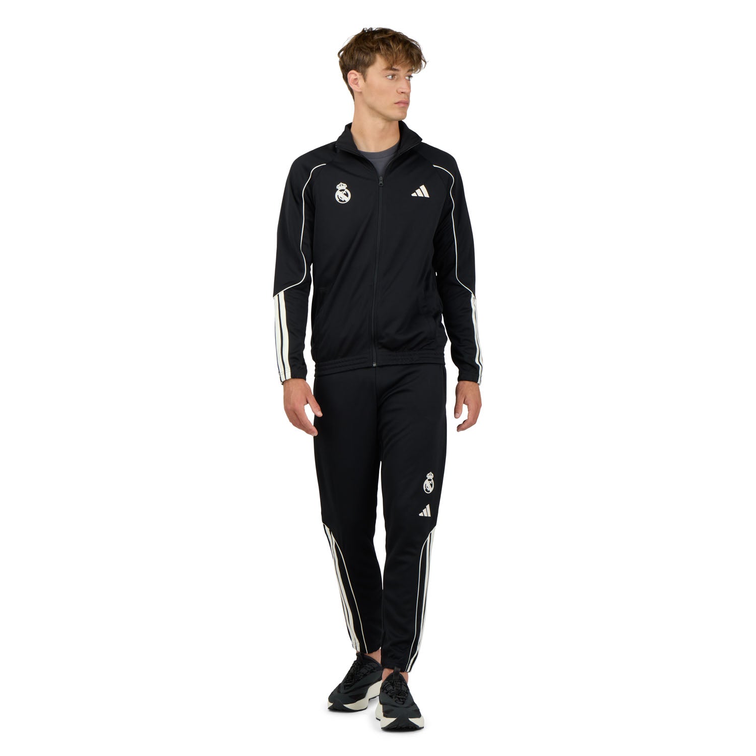 メンズ adidas Stadium トラックスーツ ブラック – レアル・マドリード