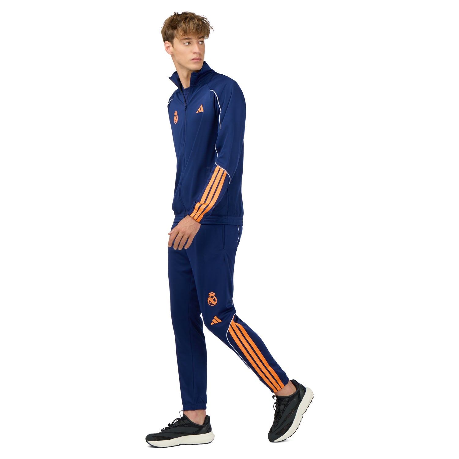 Mens adidas Stadium Tracksuit Navy – Official Real Madrid Store