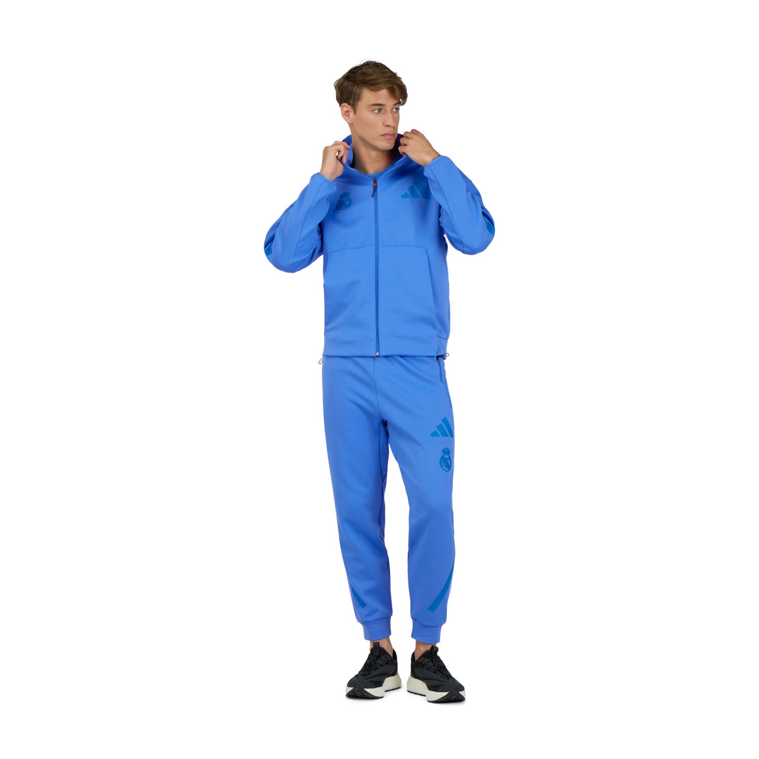 Calças Homem adidas Real Urban Z.N.E. Azul