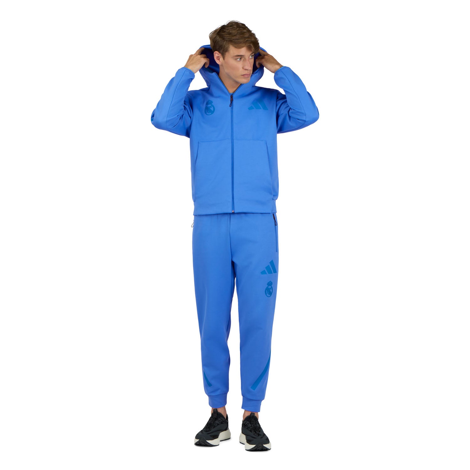 Sudadera Capucha Hombre adidas Real Urban Z.N.E. Azul