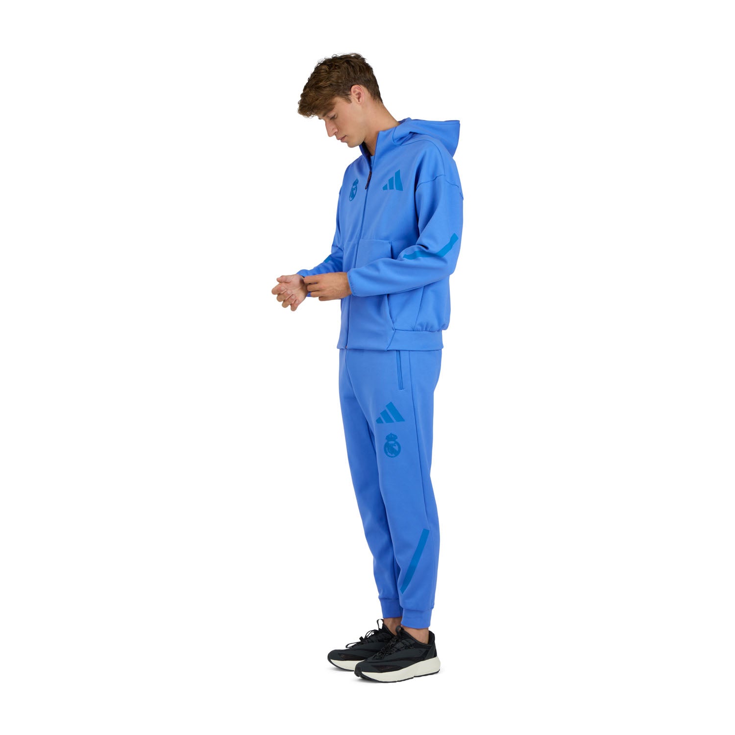 Calças Homem adidas Real Urban Z.N.E. Azul
